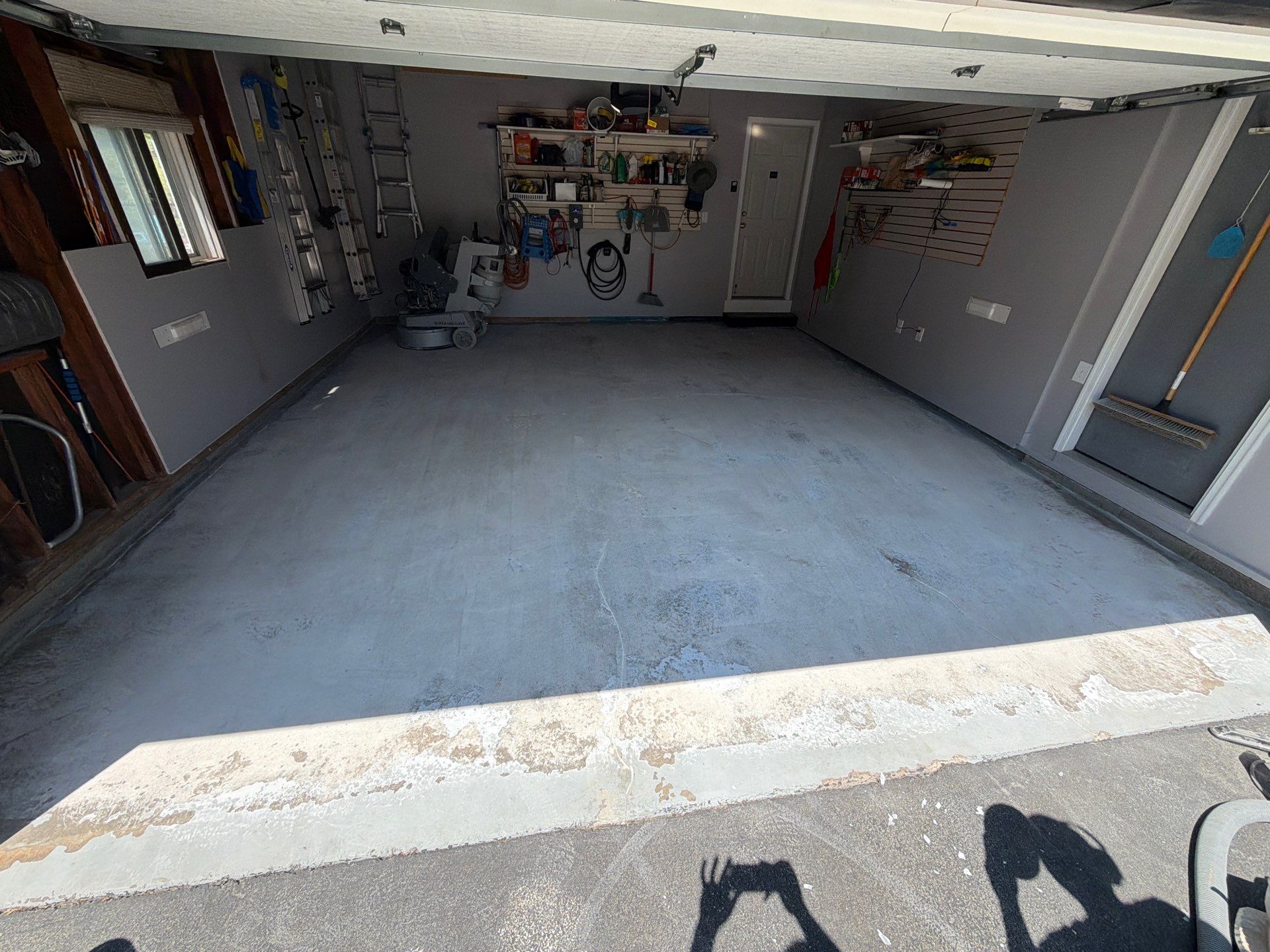 Vintage Silverado Garage Coating by NG Masonry & Construction LLC