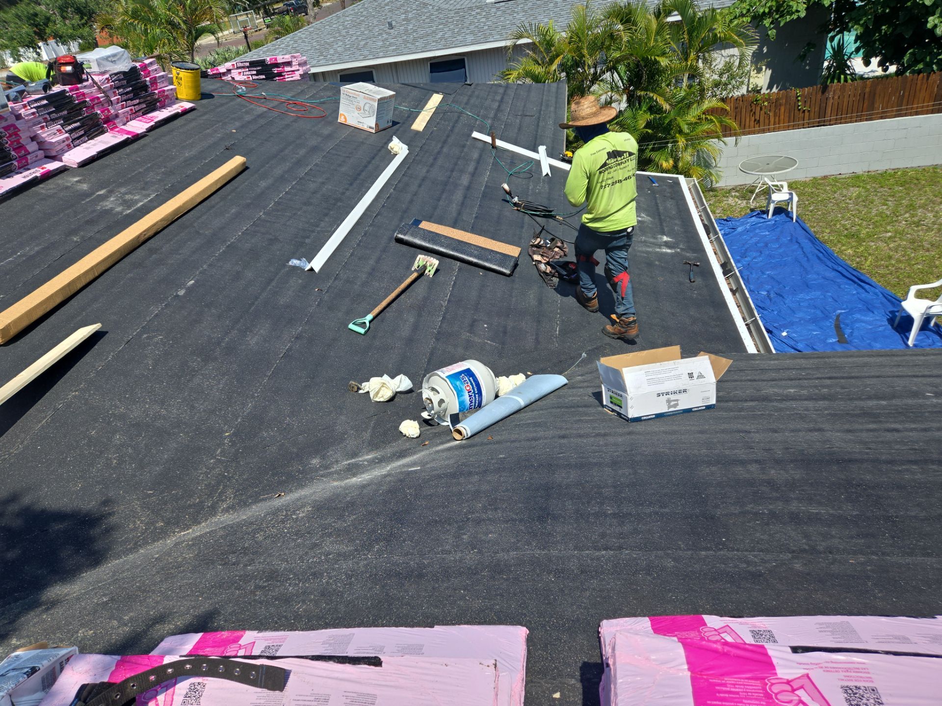 Project in St. Petersburg 33710 by Mitchell Roofing Company LLC 