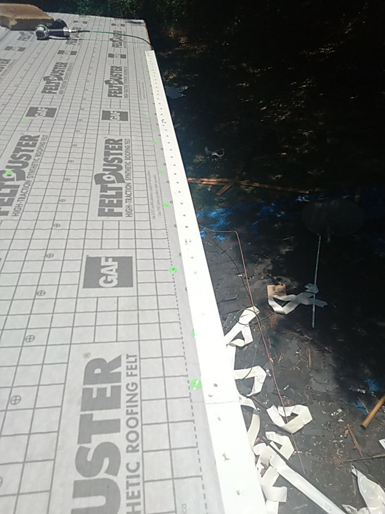 Residential Roofing Installation using Roof Replacement by American Roofing & Construction LLC