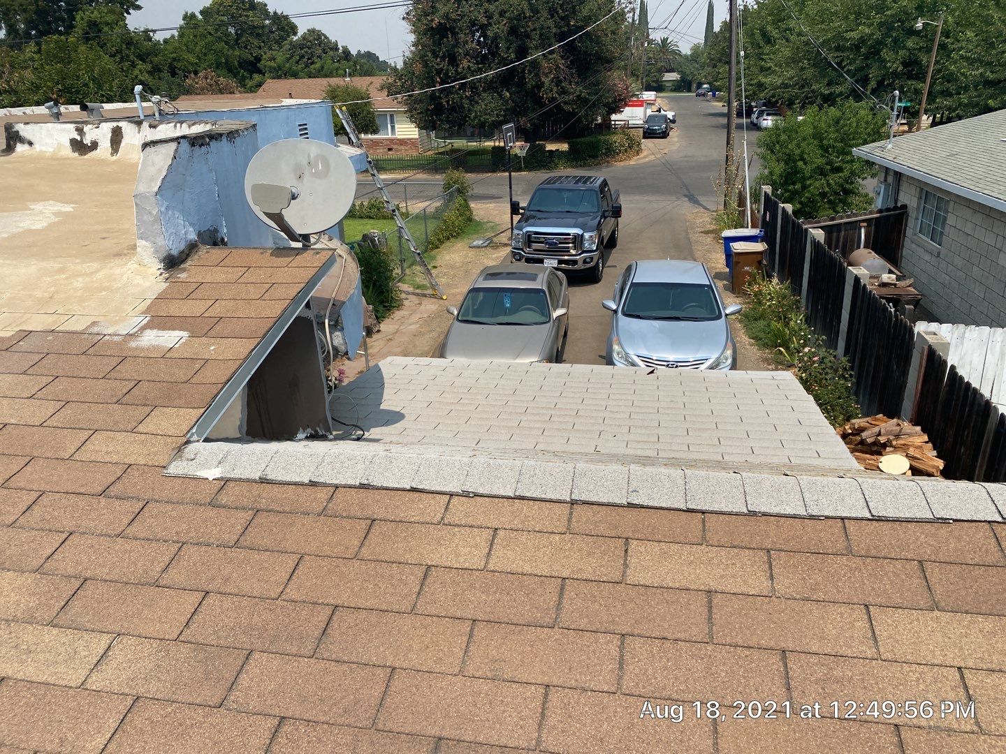 Residential Roofing Installation using Spray foam roofing insulation and General Coatings acrylic coatings by Straight Edge Roofing Inc