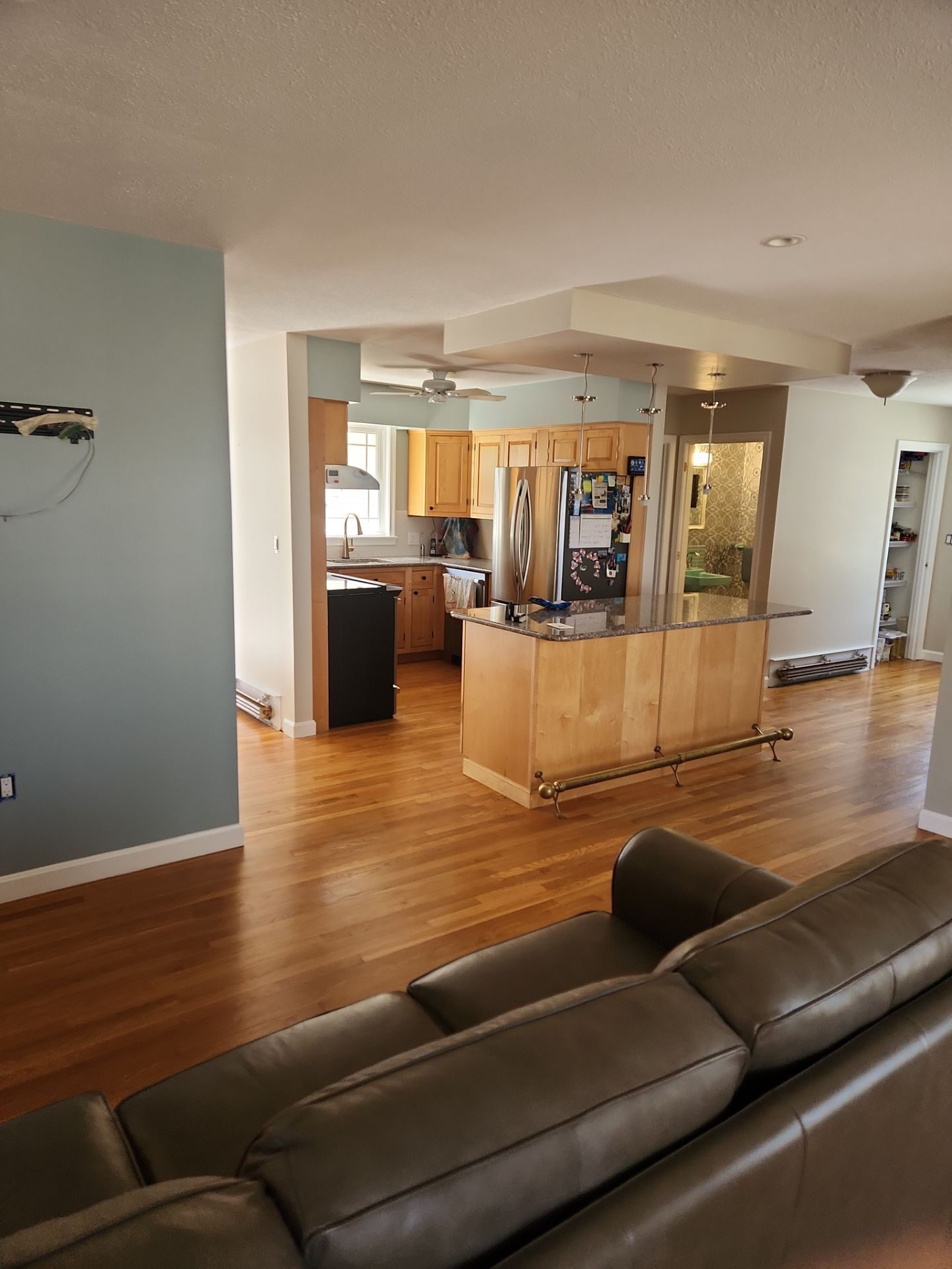 Comprehensive Interior Painting and Surface Restoration for Bow Residence by The Persnickety Painters
