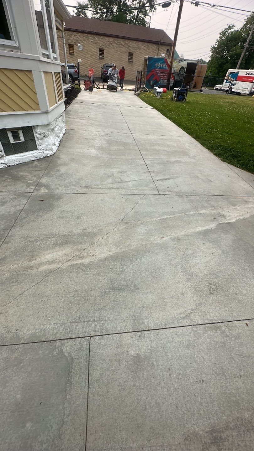 Driveway Project in Pittsburgh by Floors in a Day, Inc
