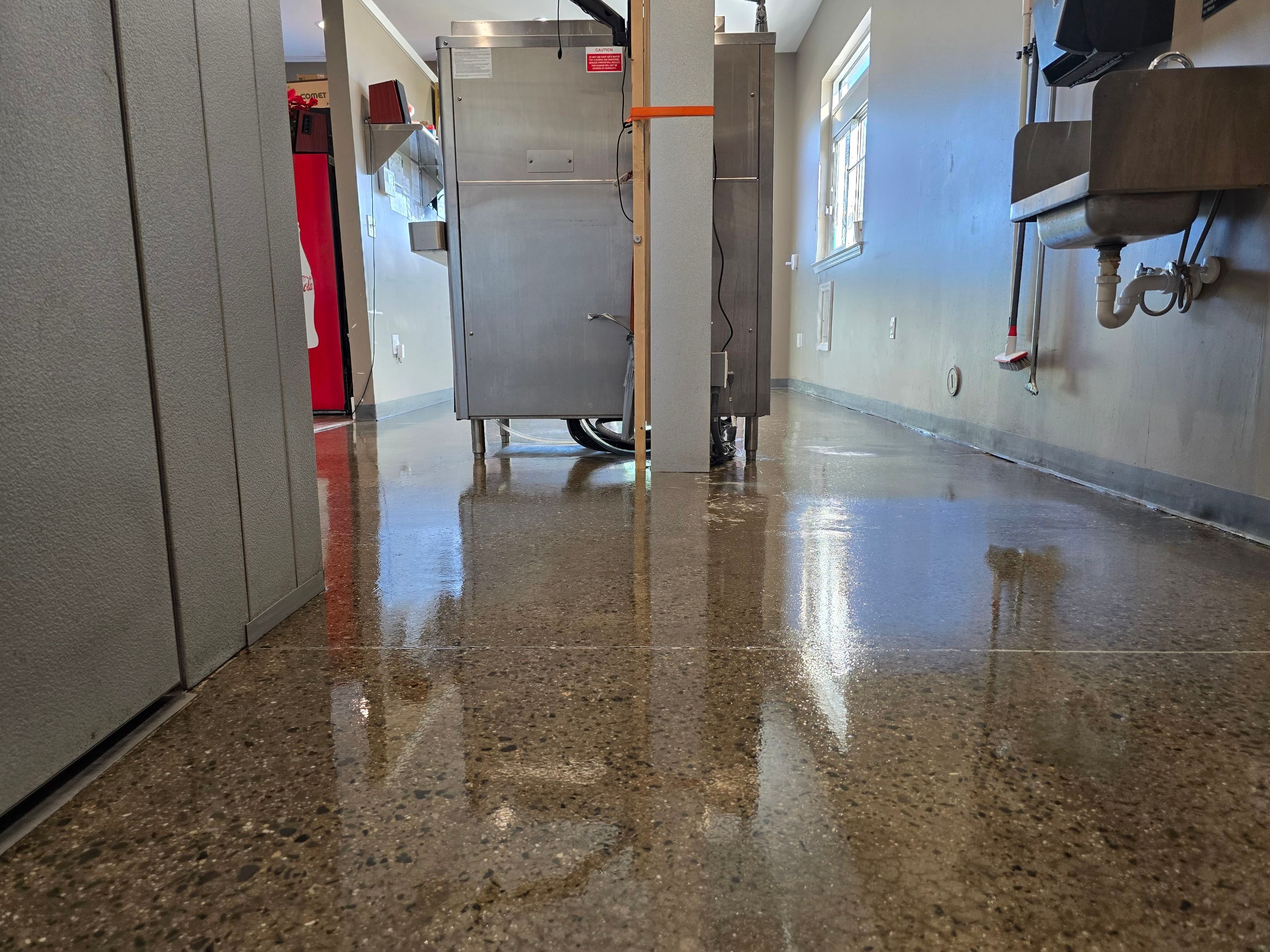 Restaurant Kitchen Floor Upgrade by Elite Floor Solutions