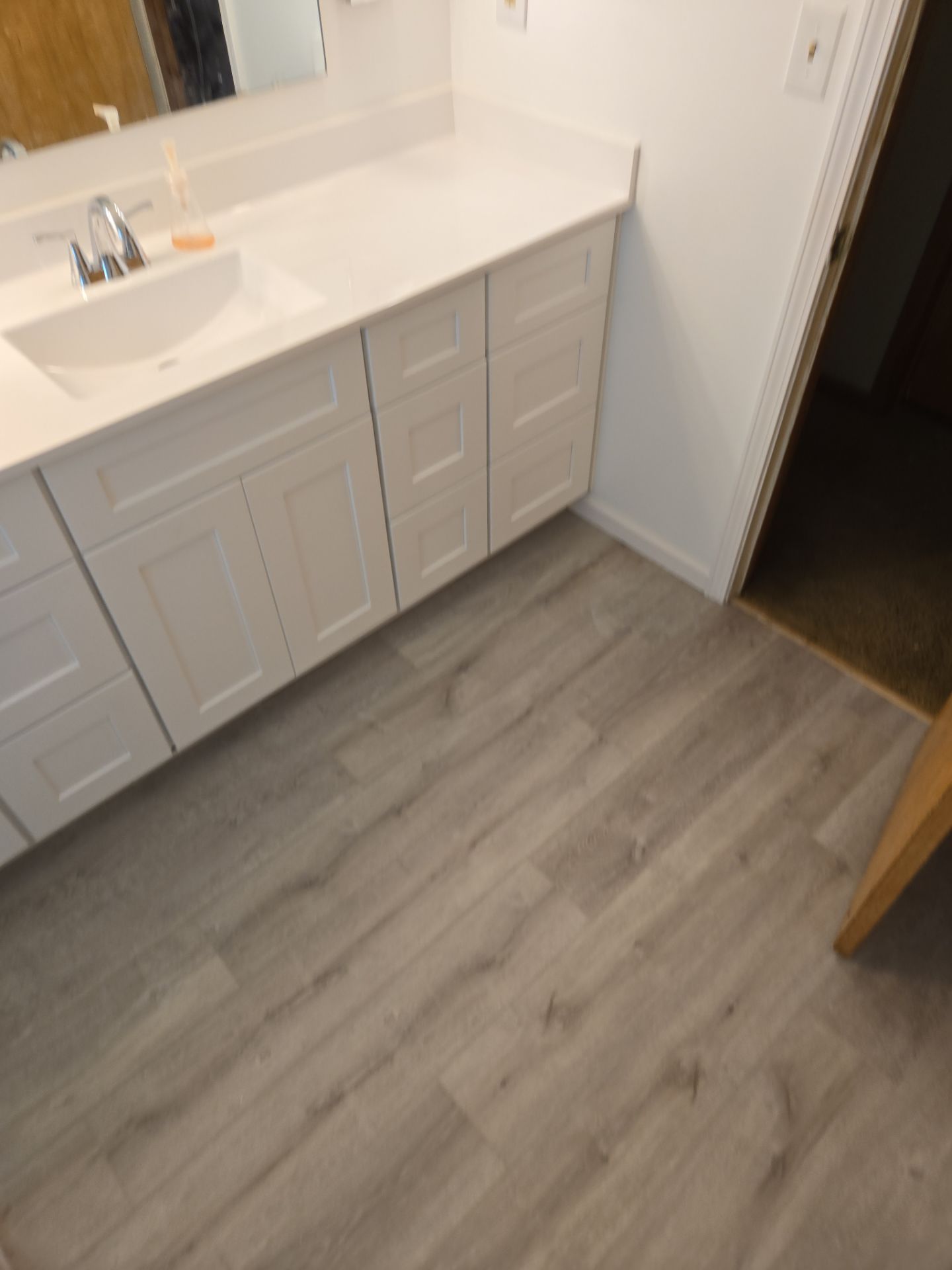 Bathroom Remodel using Shower Door by The Shower Company