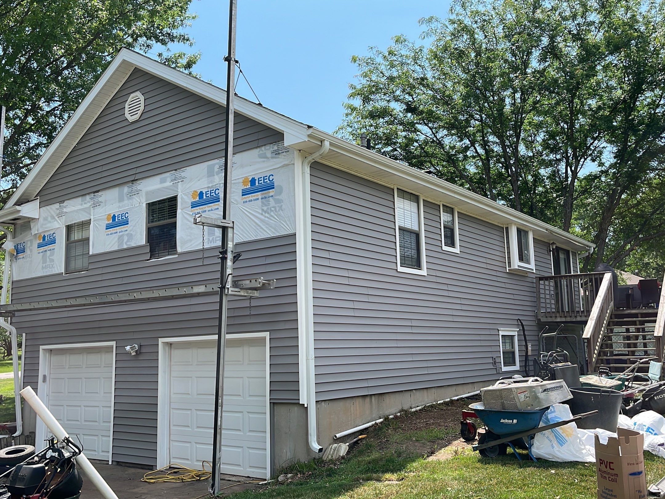 Siding and Window Install  by EEC  Windows, Siding & Roofing 