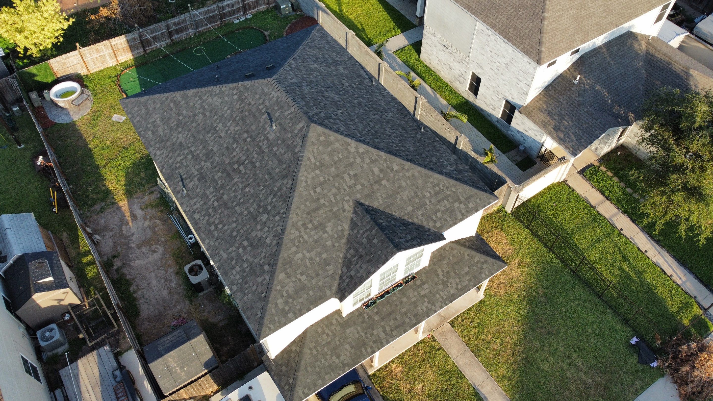 Mission Roof Project by Bison Roofing  