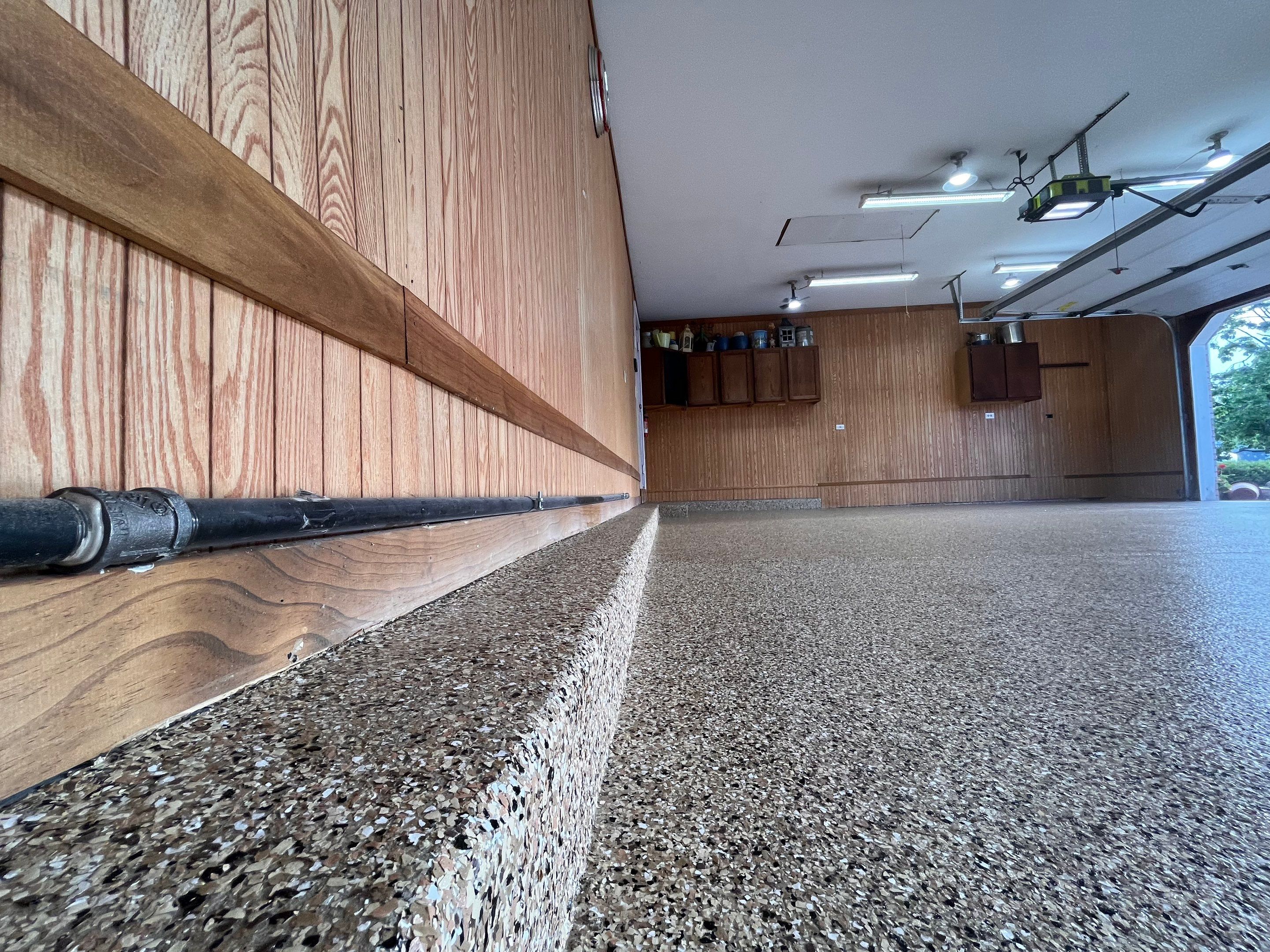 Outback Garage Floor Coating by Level 10 Coatings