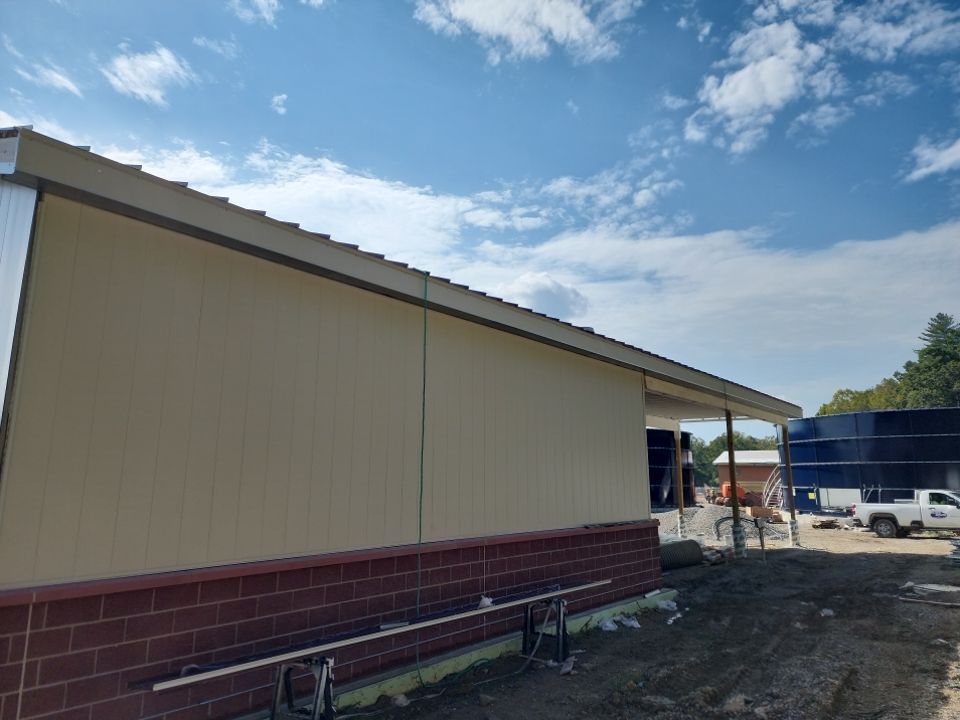 Nelsonville Water Treatment by Nitro Roofing and Construction