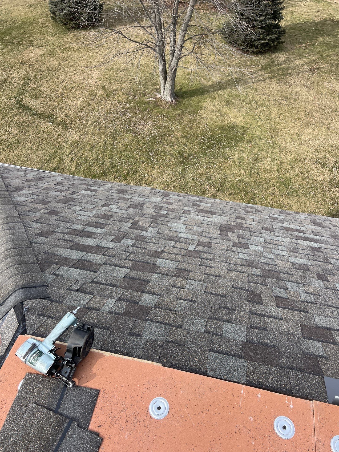 Residential Roofing Installation using Duration Series Shingles - Driftwood by RoofX 