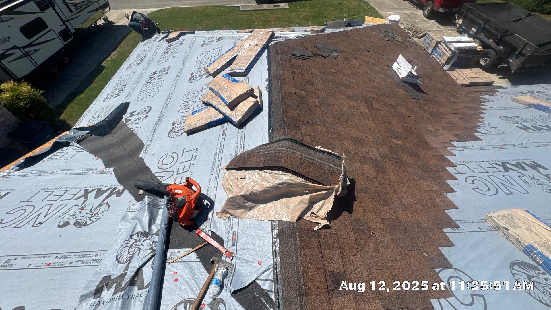 Project in New Braunfels by Rhino Roofing and General Contracting, LLC