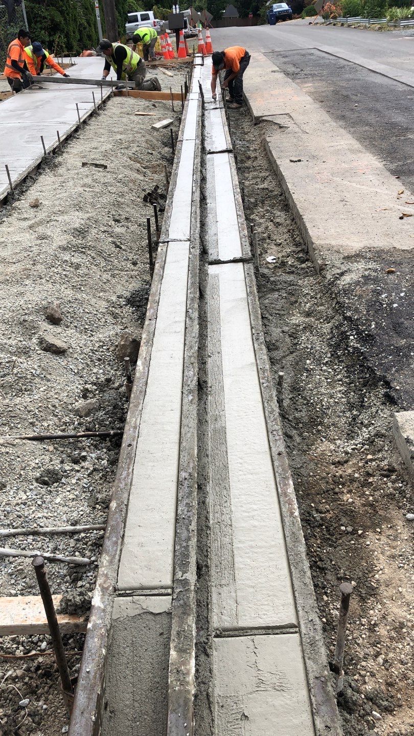 Ken | Driveway & Walkway Pour, Concrete Project by Jireh Asphalt & Concrete Inc 