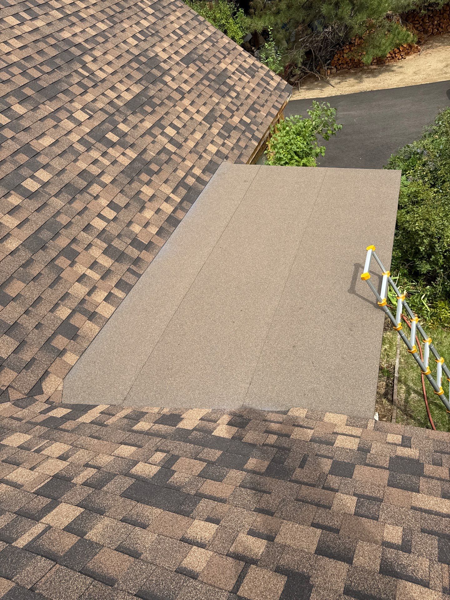 Architectural Shingle Roof Replacement for Boise Log Cabin Home by Olive Roofing