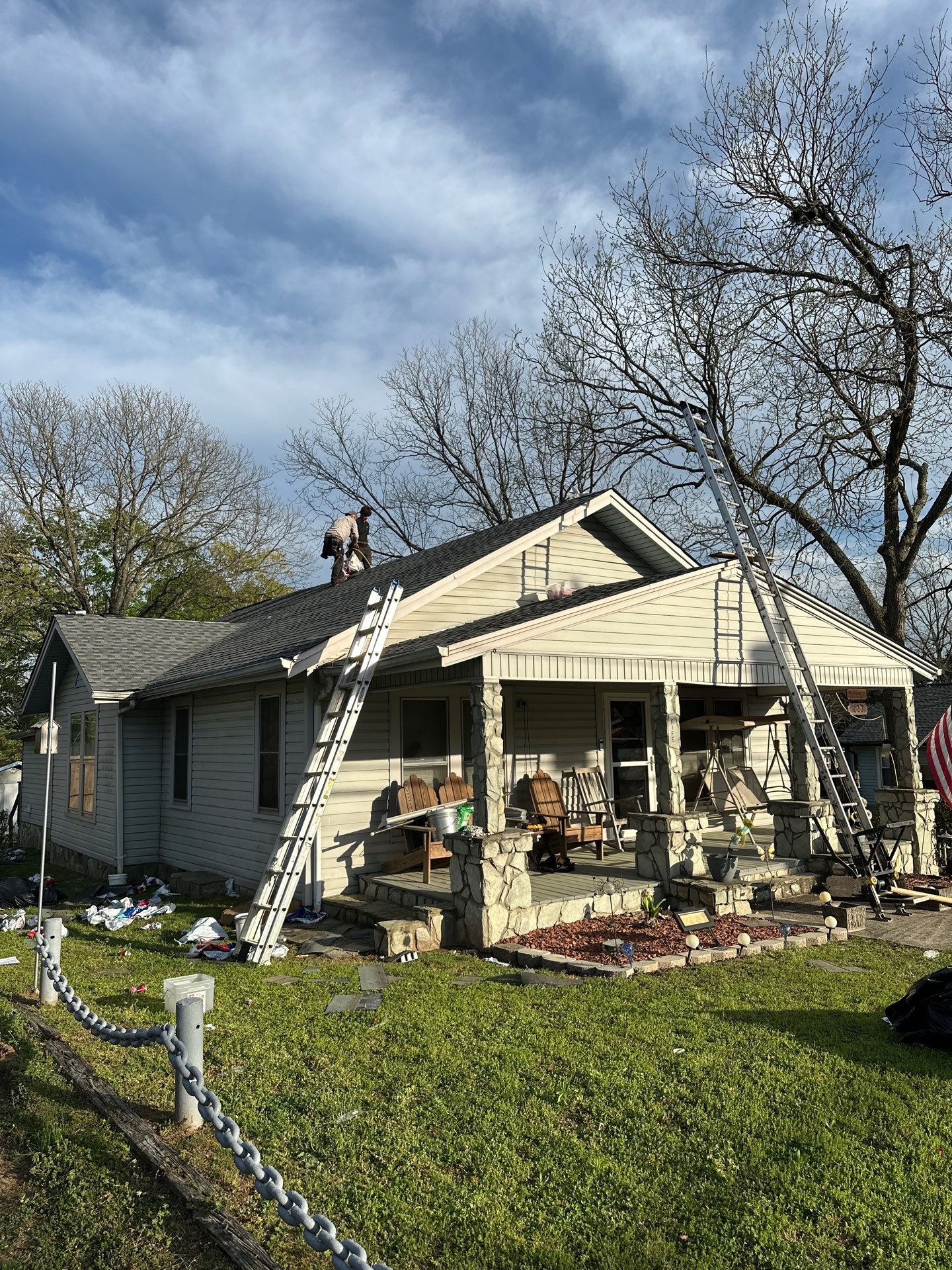 Roof Replacement - GAF HZD in Pewter Grey  by Peak 2 Peak Services LLC