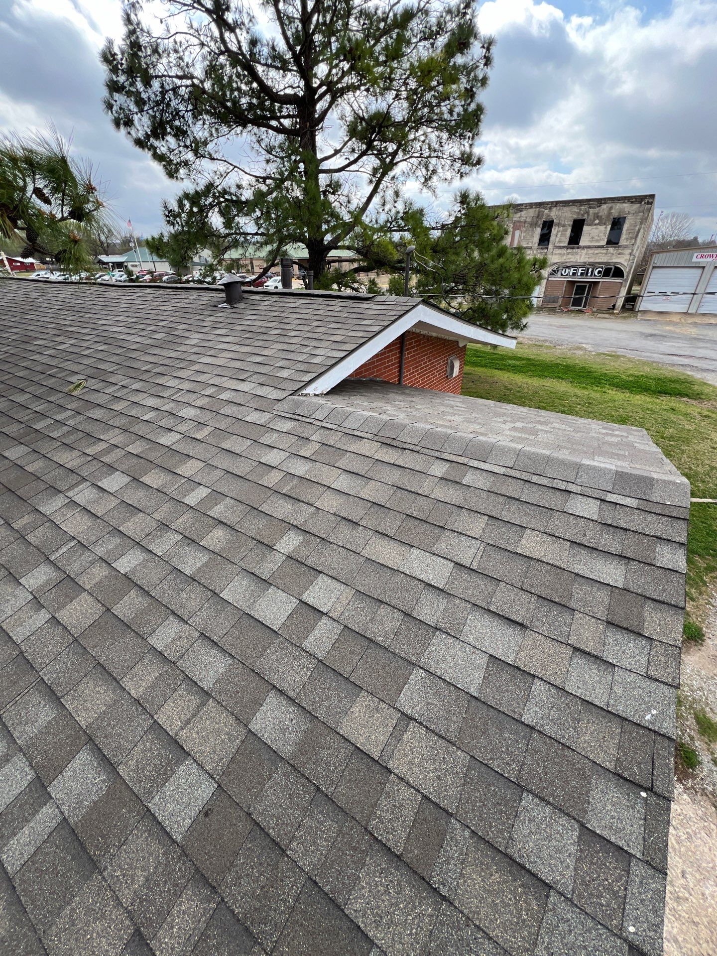 Roof replacement in Crowder, OK. by In & Out Construction & Remodeling, LLC