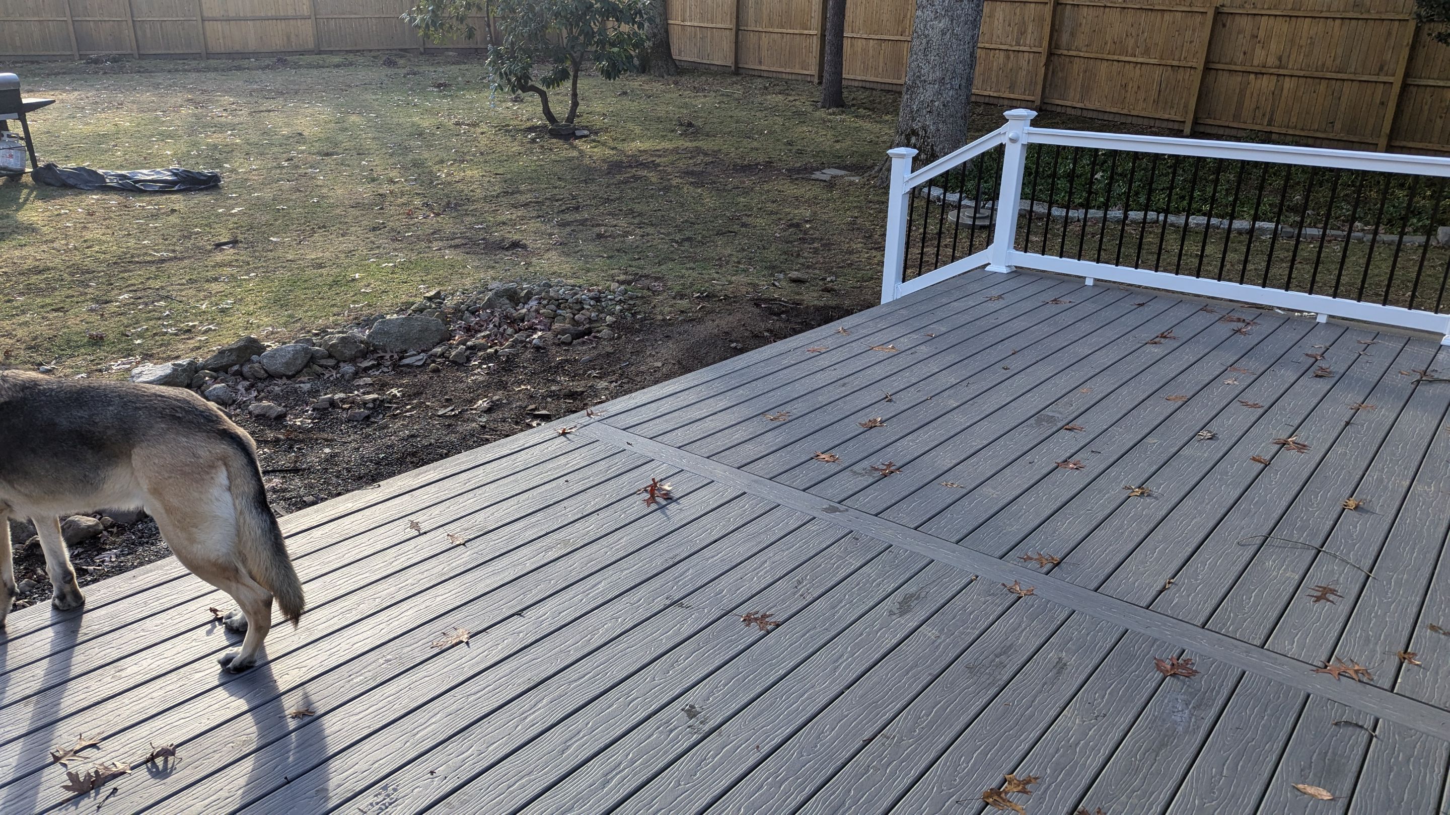 Custom Deck Build & Outdoor Transformation โ MoistureShield Cathedral Stone by Maven Roofing & Exteriors LLC