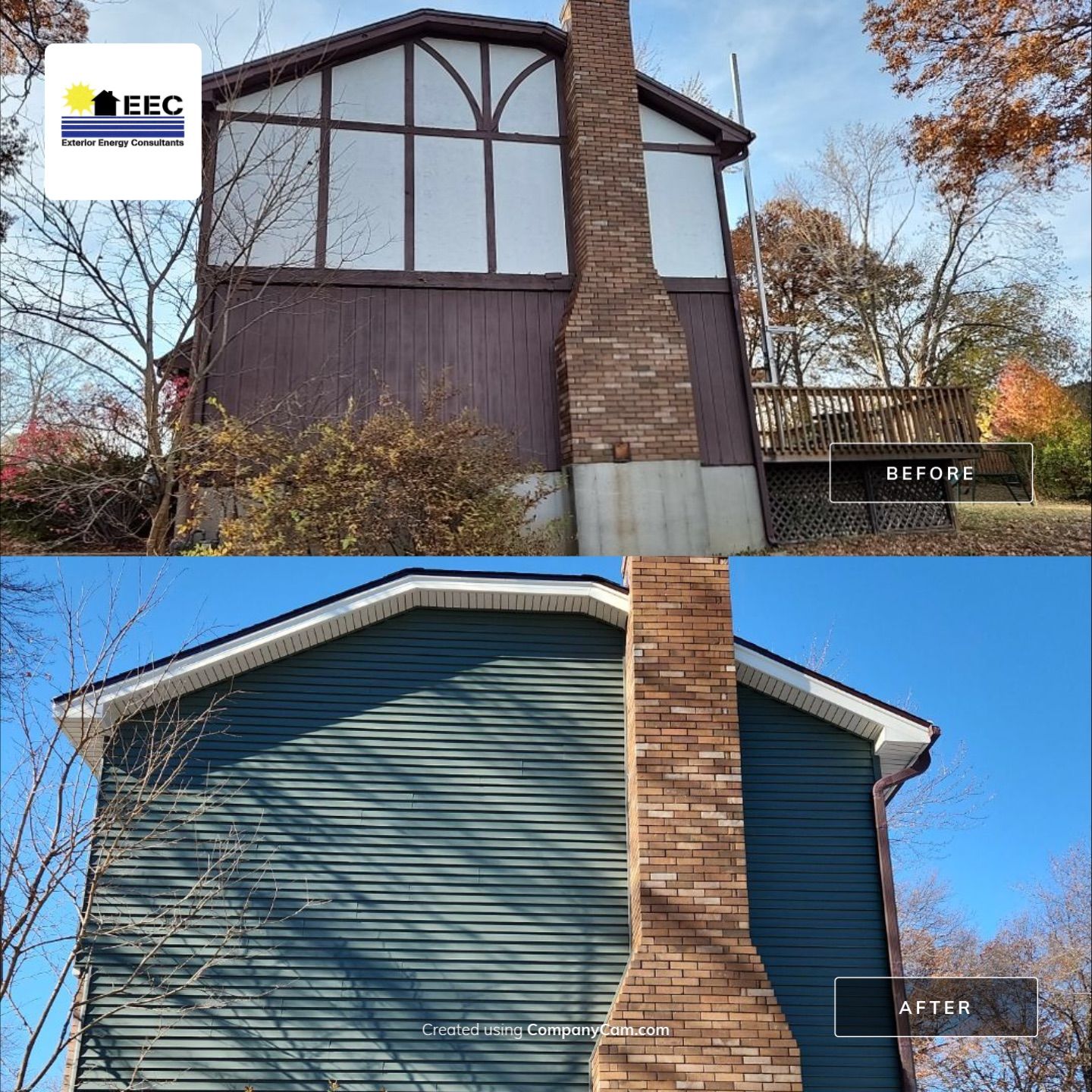 Siding Installation using Spruce Exterior Portfolio Vinyl Siding by EEC Windows, Siding & Roofing