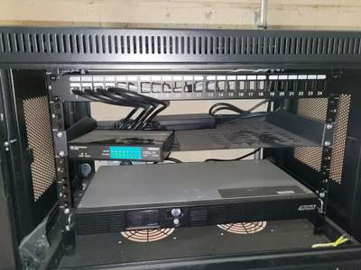 Structured cabling installation by CimaSolutions
