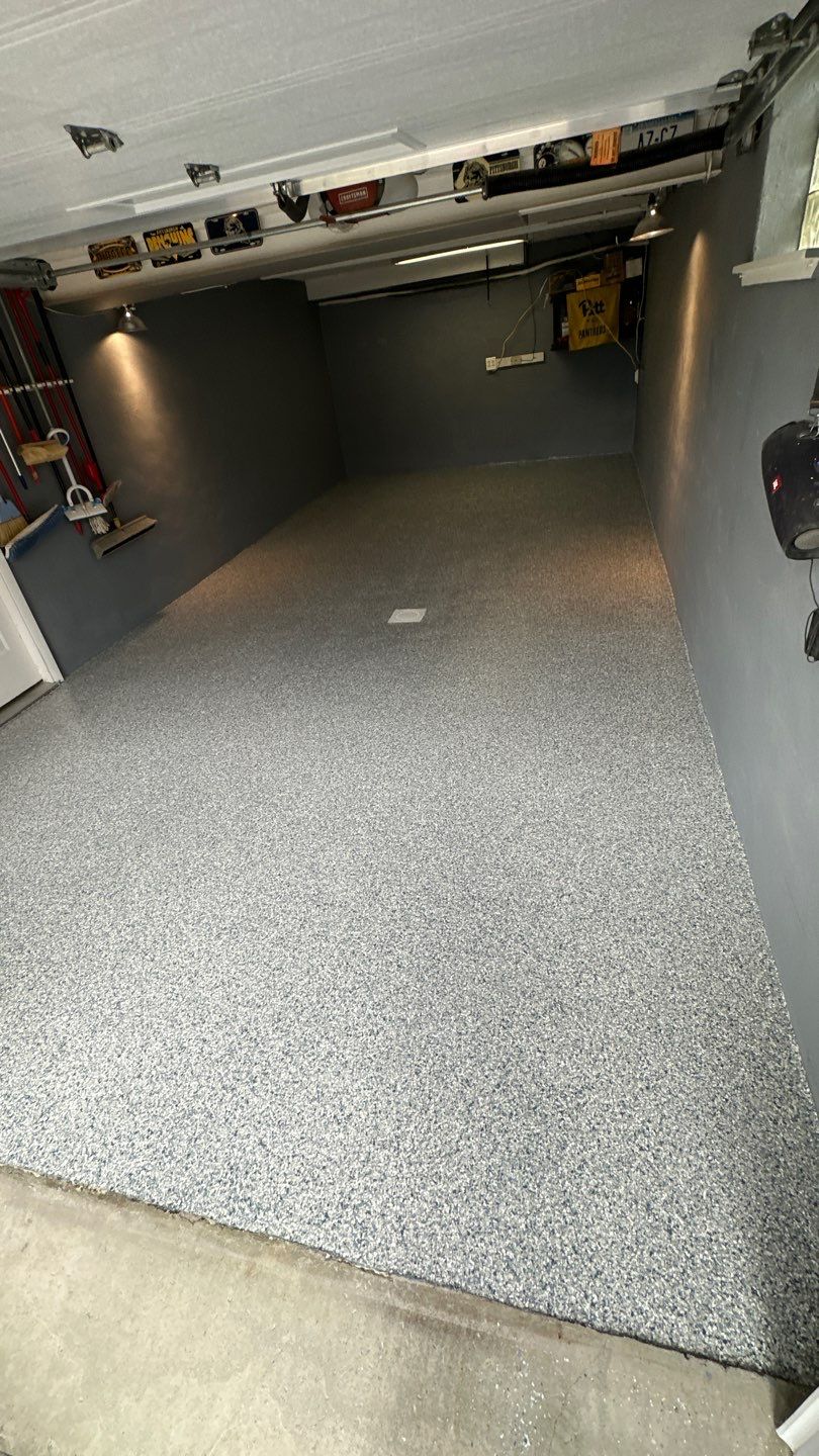 garage Project in Greensburg by Floors in a Day, Inc