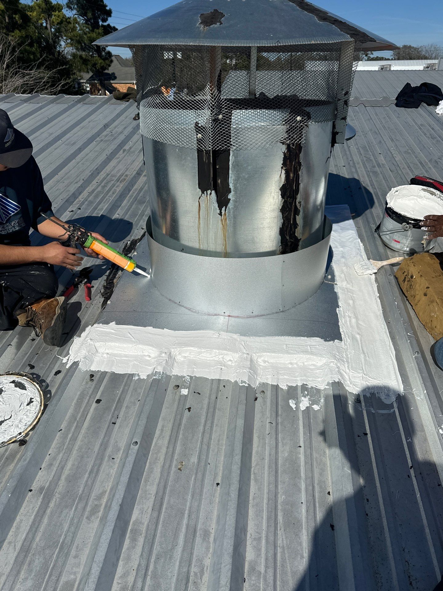 Project in Pasadena, TX by Associates Roofing Unlimited