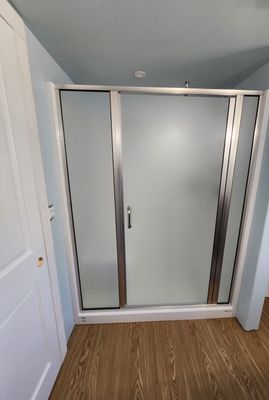 Shower using Alumax Shower