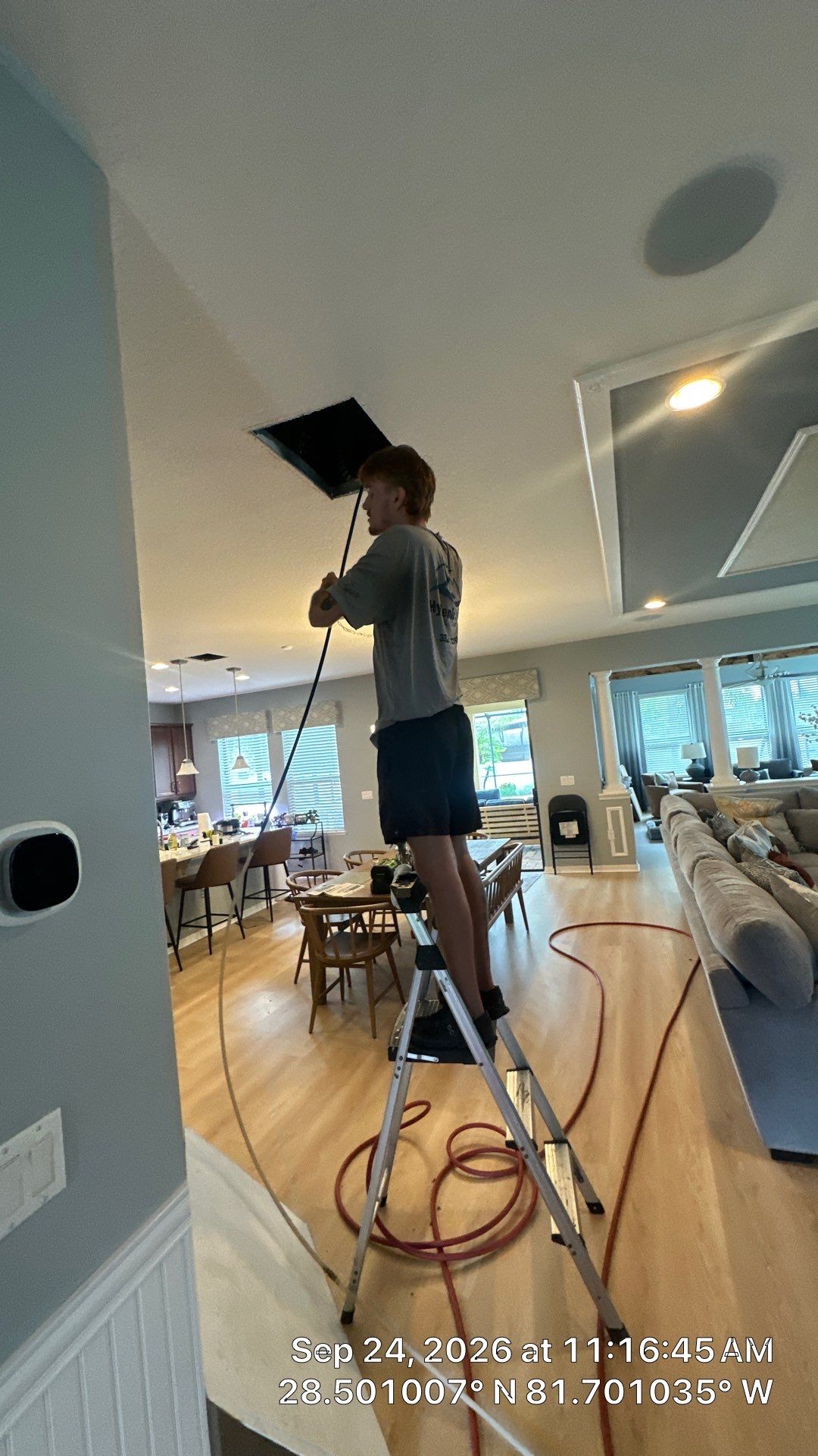 Air Duct Cleaning & Access Sealing in Clermont by Hygienic Air, Inc