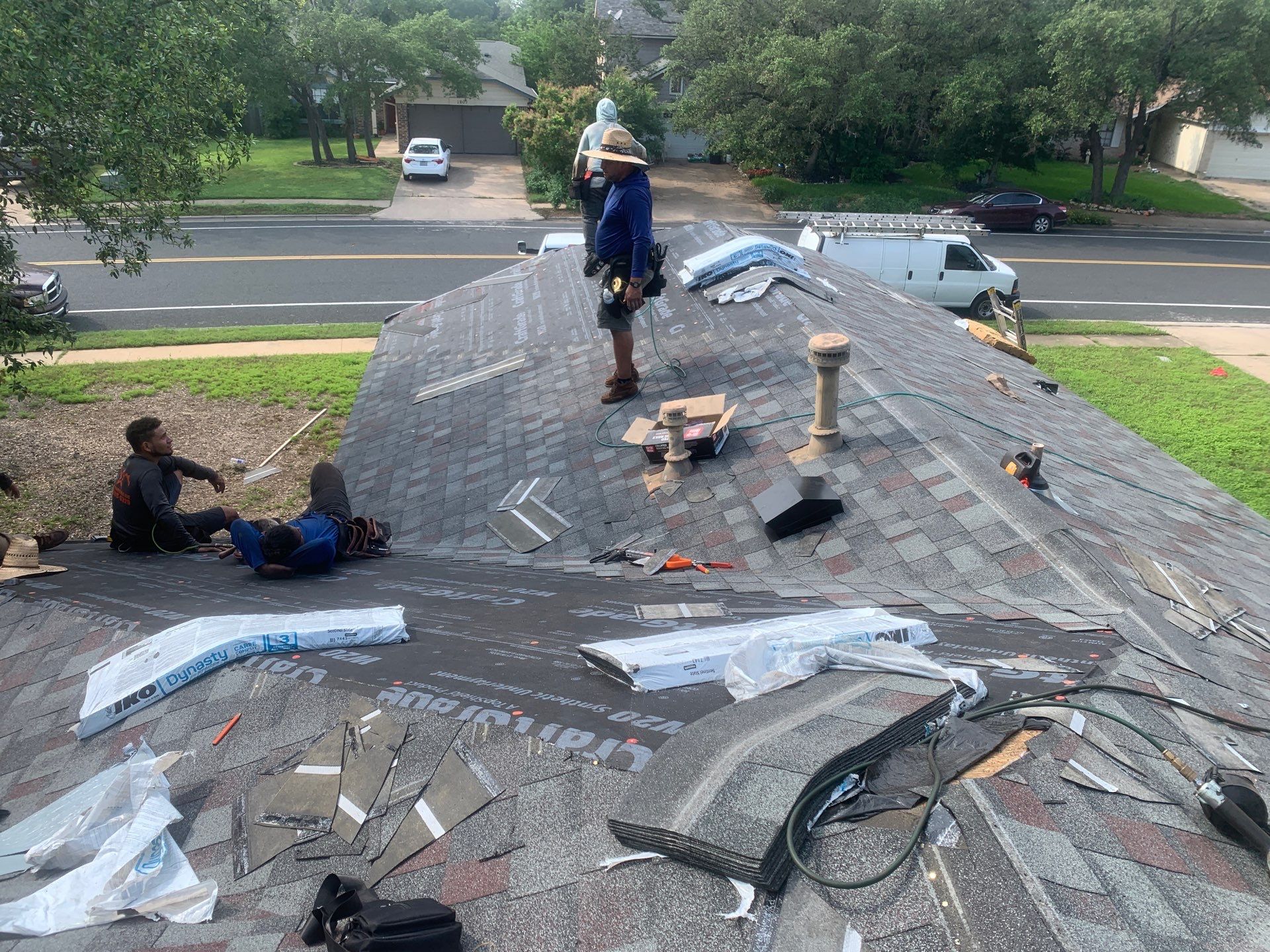 Full Residential Roof Replacement and OSB Decking Repair in Cedar Park by Caliber Restoration LLC