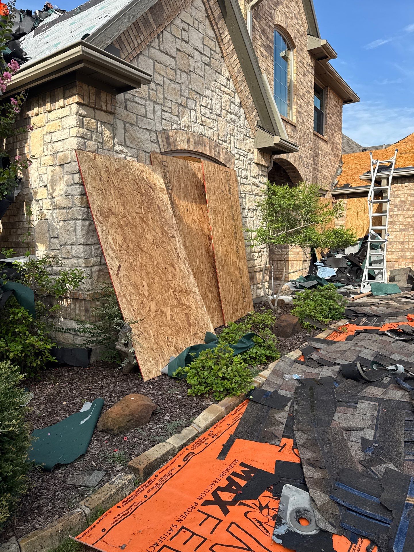 Project in Sachse by Rhino Roofing and General Contracting, LLC