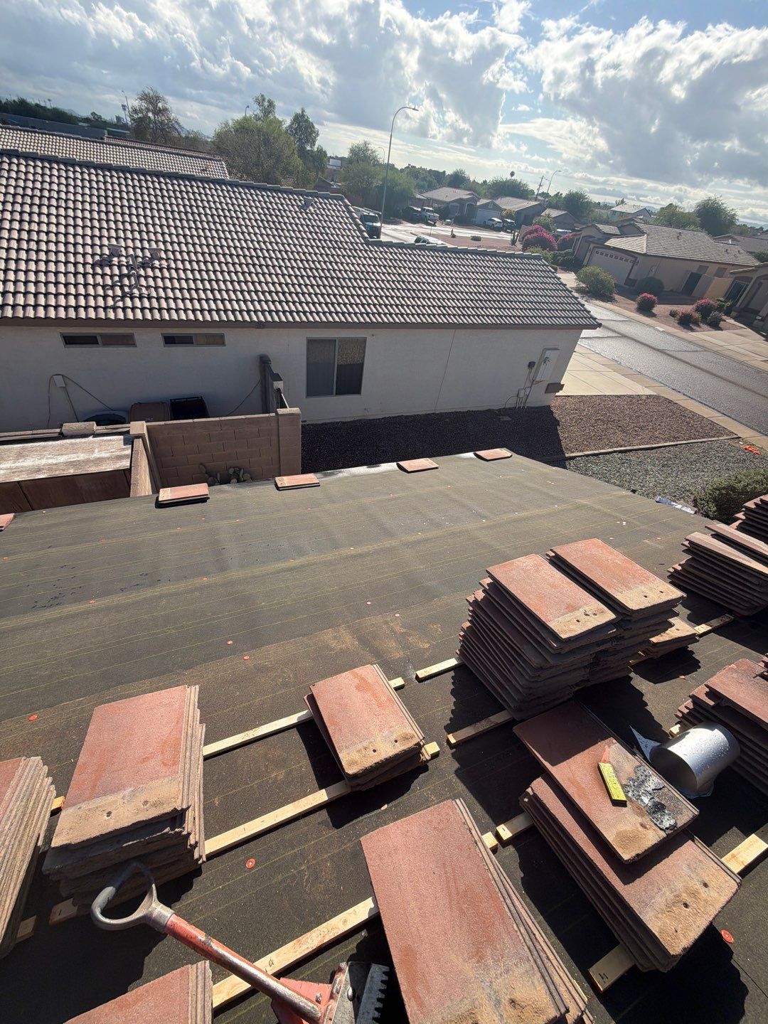 Project in Peoria, AZ by Saint Roofing