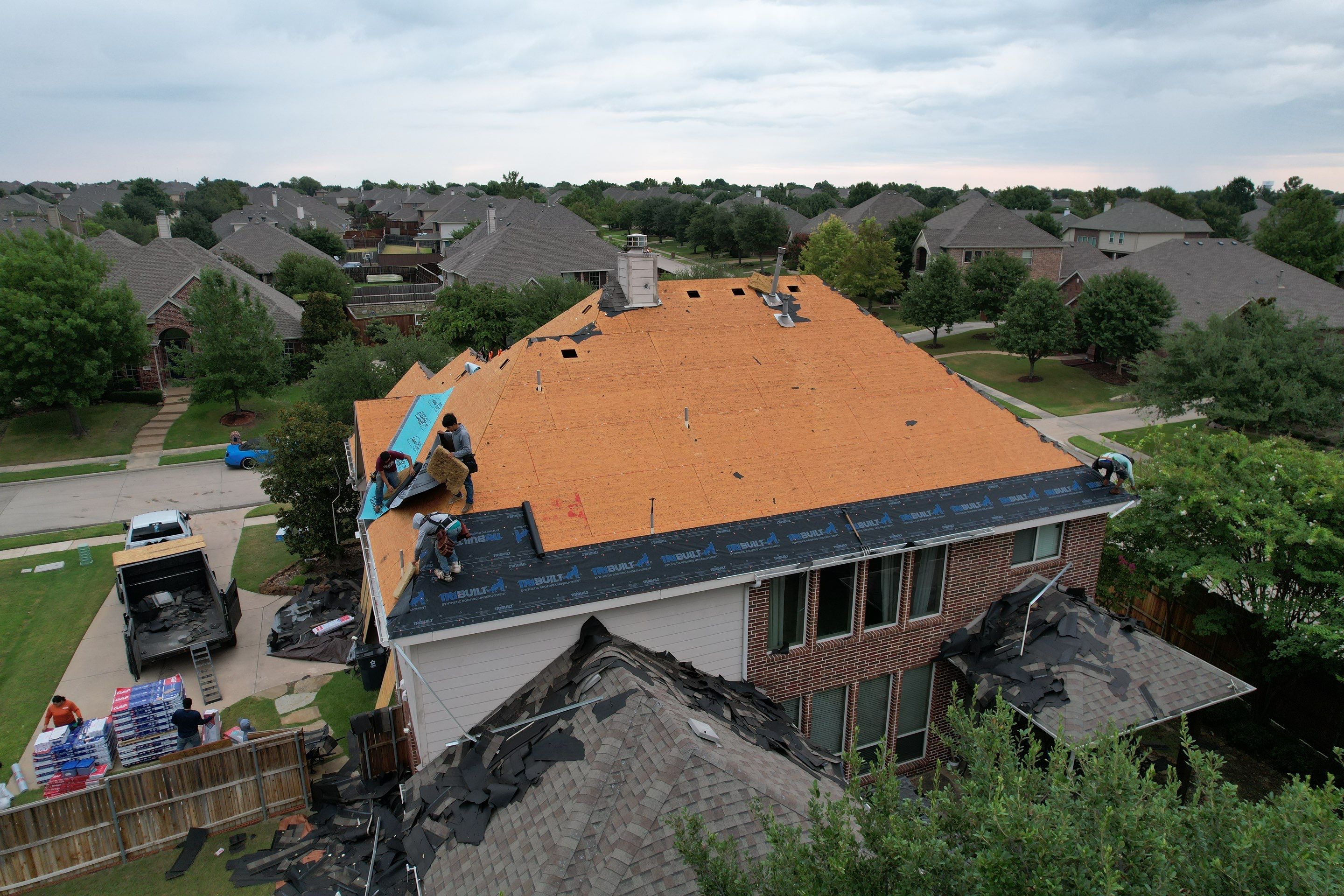 Project in Murphy by Zeus Exteriors