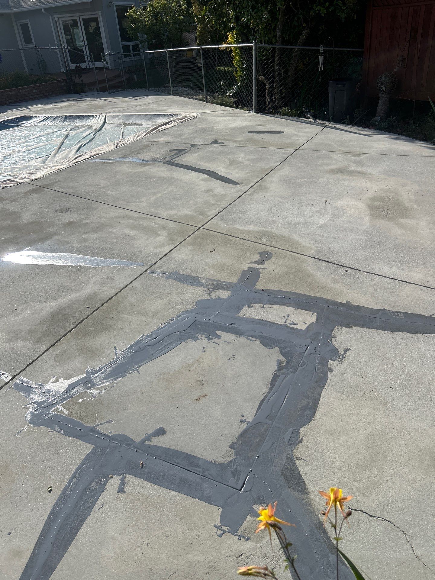 Custom Penntek Mount Everest Coating for Atascadero Pool Deck by MGP Coatings