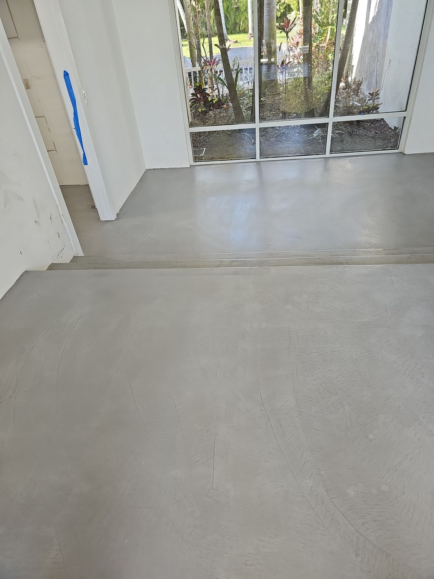 Home Floor Resurfacing w/Microtopping by Seamless Surfaces