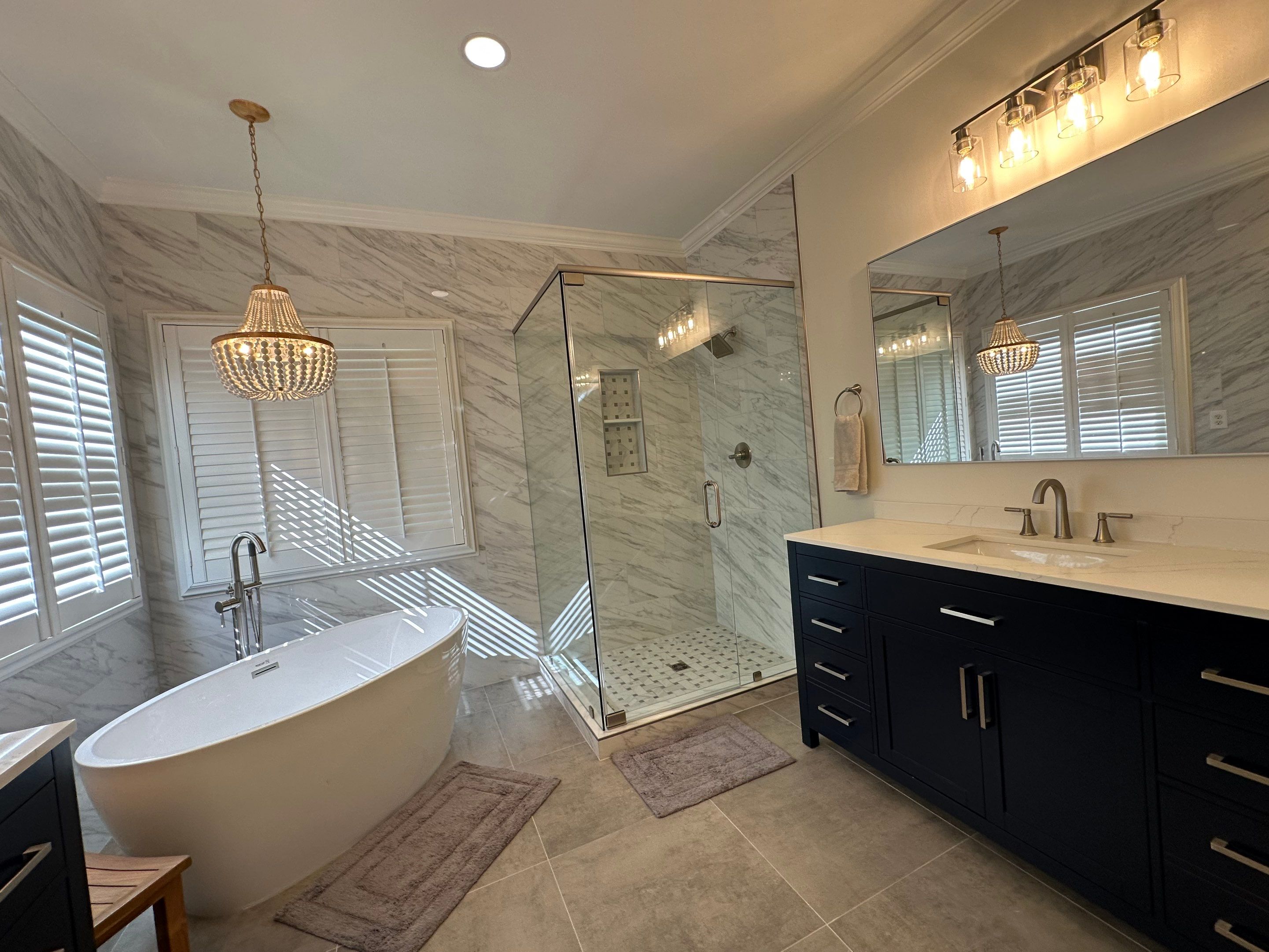 Bathroom Remodel in Brentwood by Music City Improvements