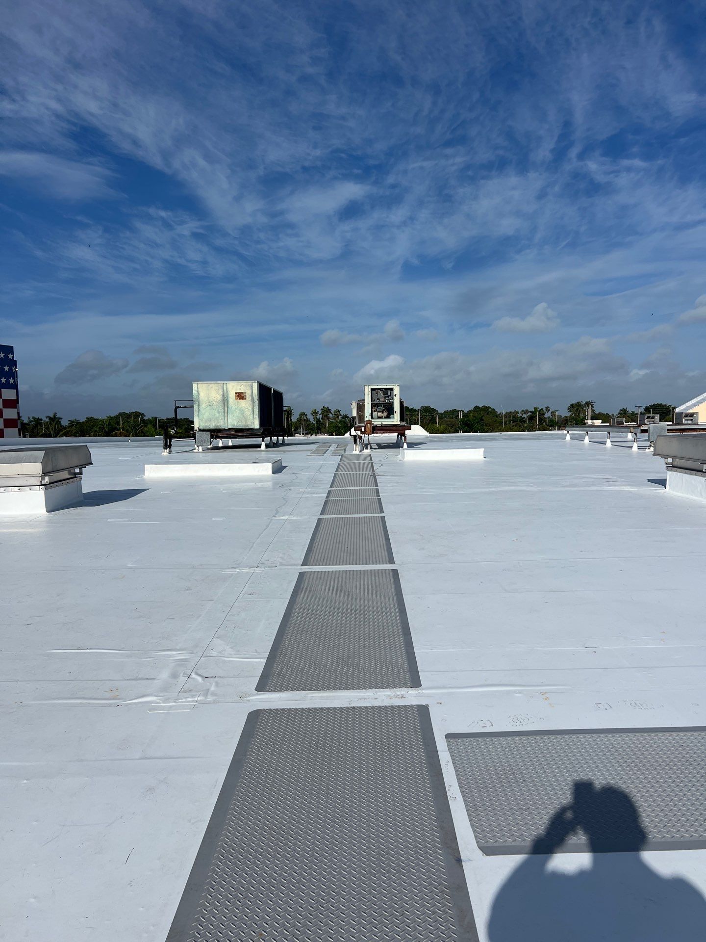 Commercial Re-Roof using GAF TPO by First Due Roofing