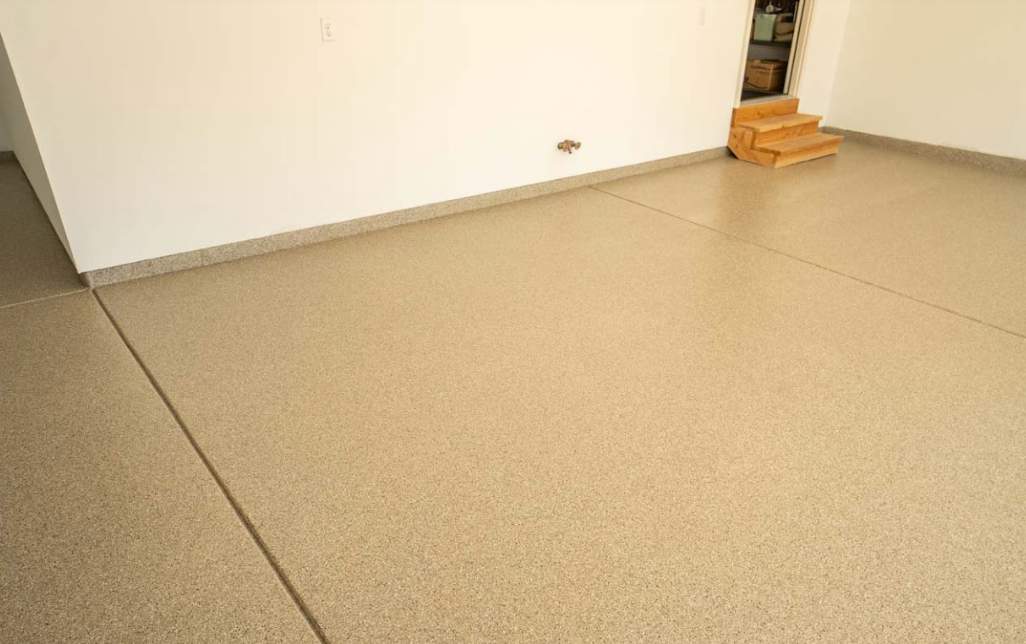 Polk Residence - Garage Floor Coating by Level 10 Coatings