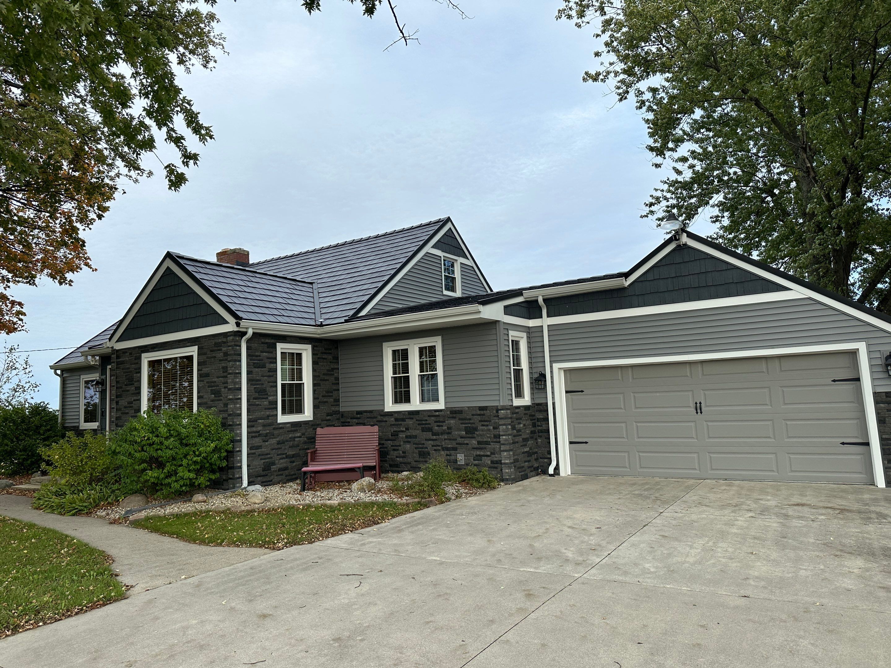 Wind-Resistant Metal Slate Roof Installation in Ossian, Indiana by 4Ever Metal Roofing