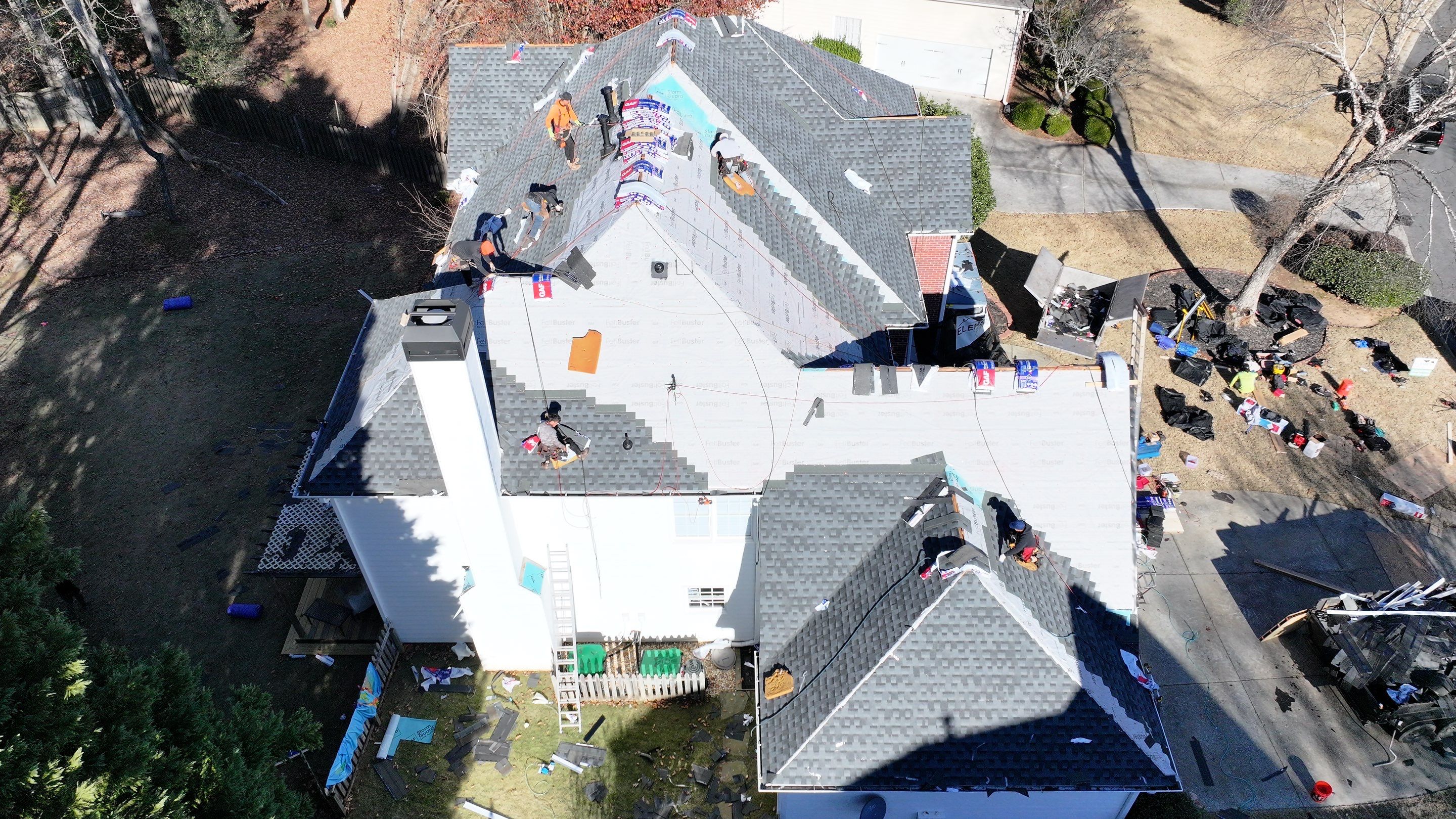 GAF Timberline HDZ in Charcoal by Element Pros Roofing, LLC