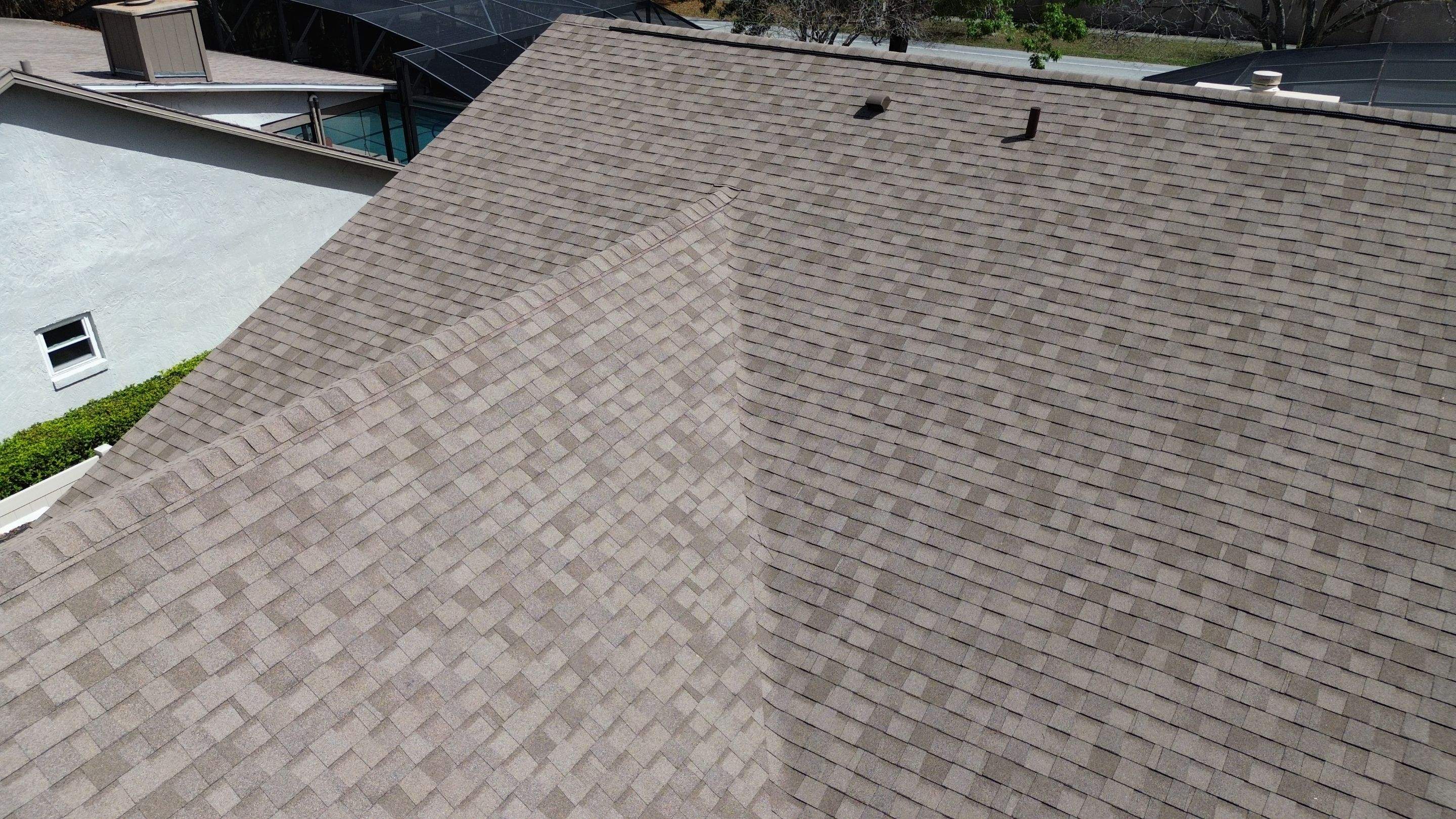Shingle reroof in Conway FL by Gold Key Roofing
