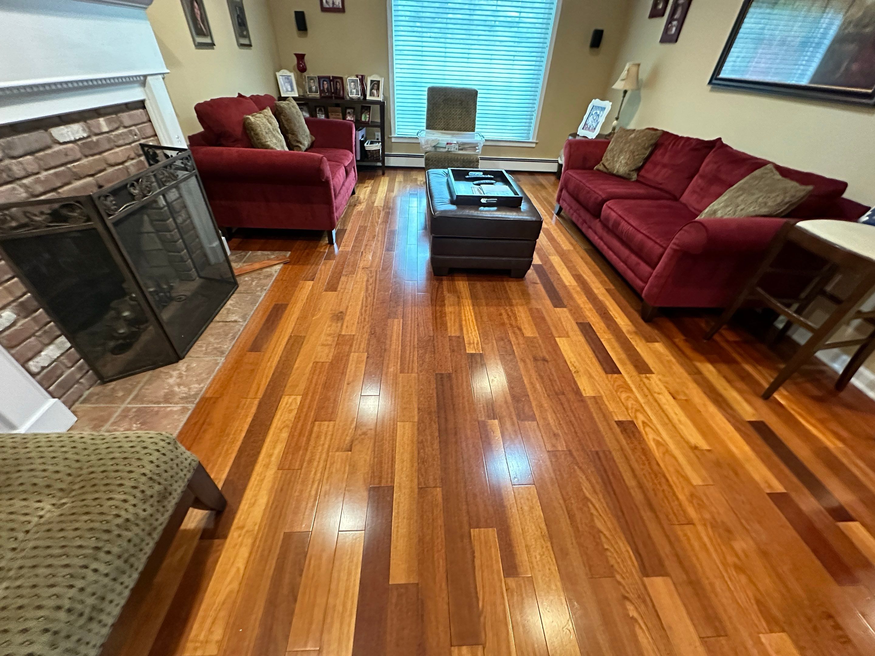 Family Room Remodel using Benjamin Moore by Home Concepts Construction