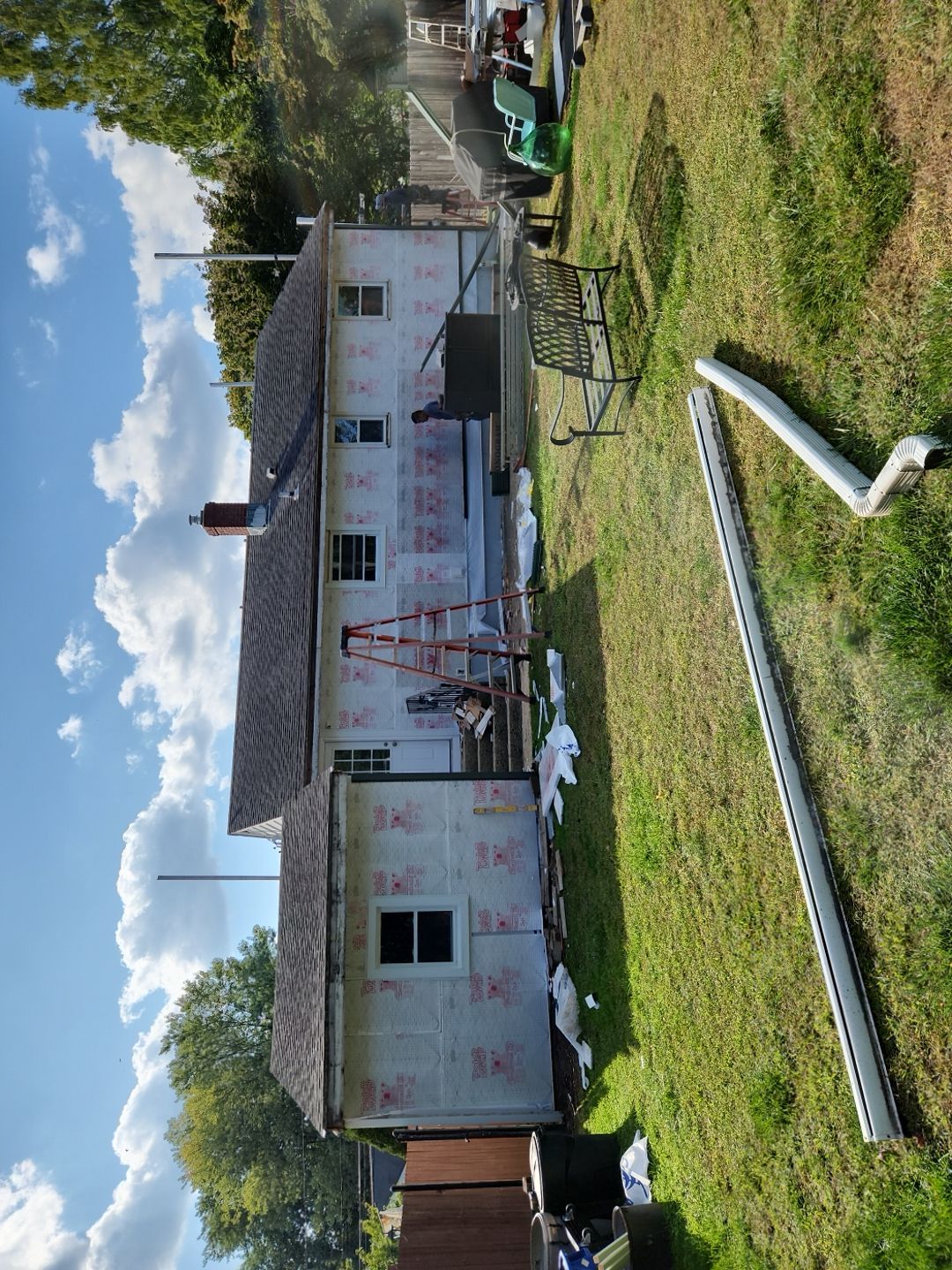 Siding Installation using Certainteed Monogram Forest Green by A Plus Exterior