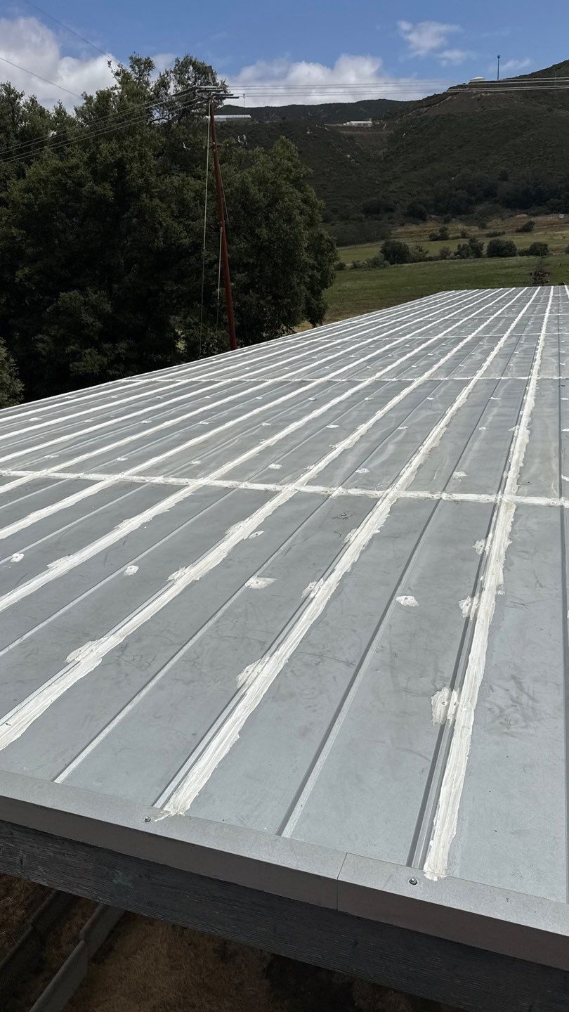 Metal Roof Silicone Coating and Structural Repair in San Ysabel by Reliable Roofing San Diego Inc.