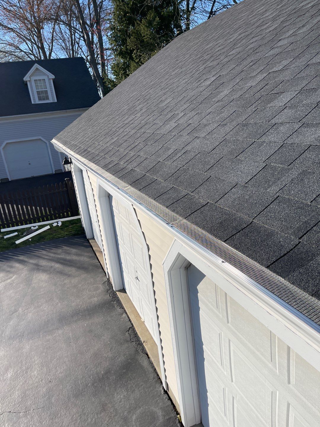 Residential Roofing Installation using Owens Corning TruDefinition Duration - Onyx Black by A Plus Exterior