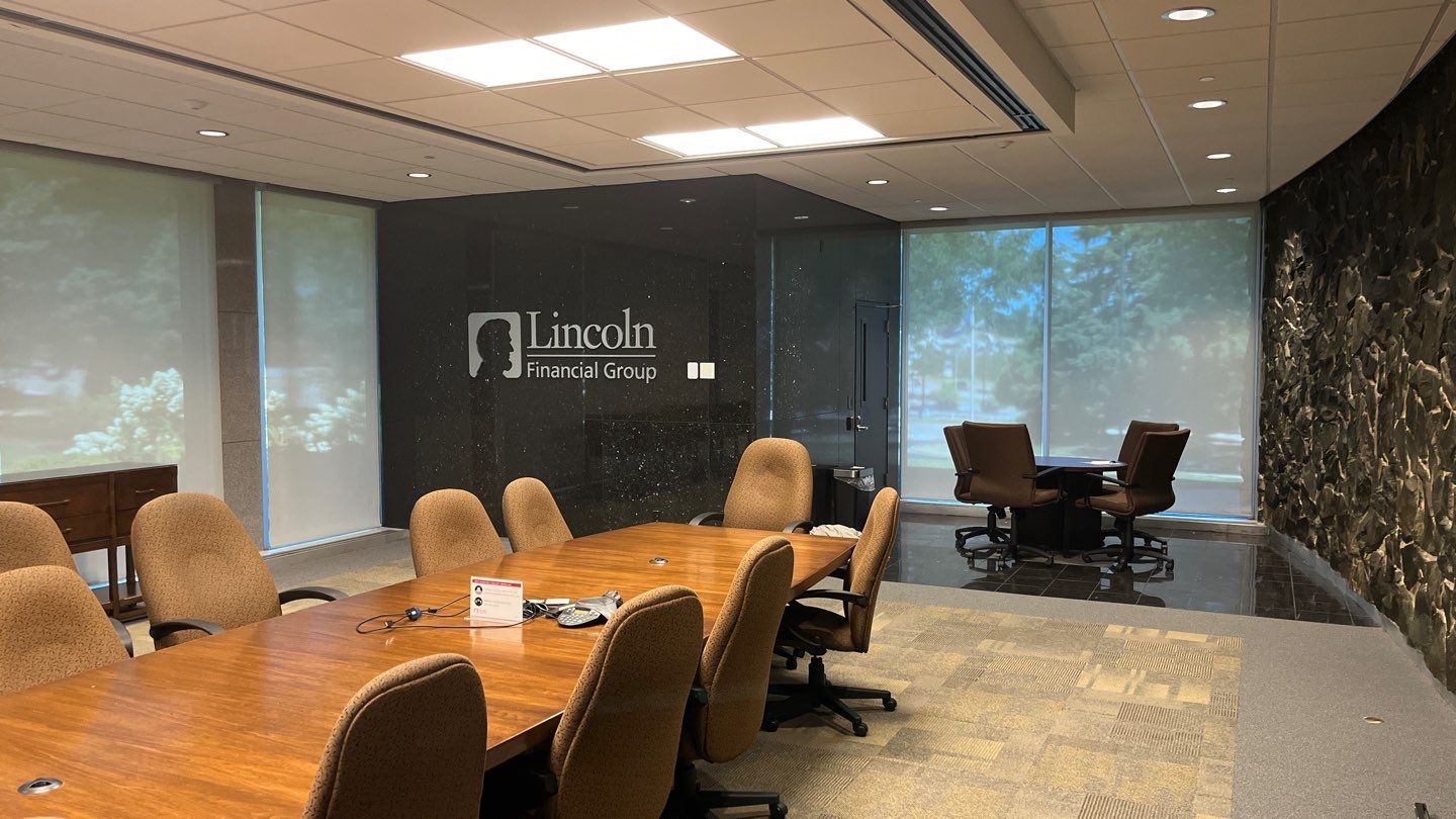 Commercial Window Coverings using Screen Shades by Custom Blinds & Design