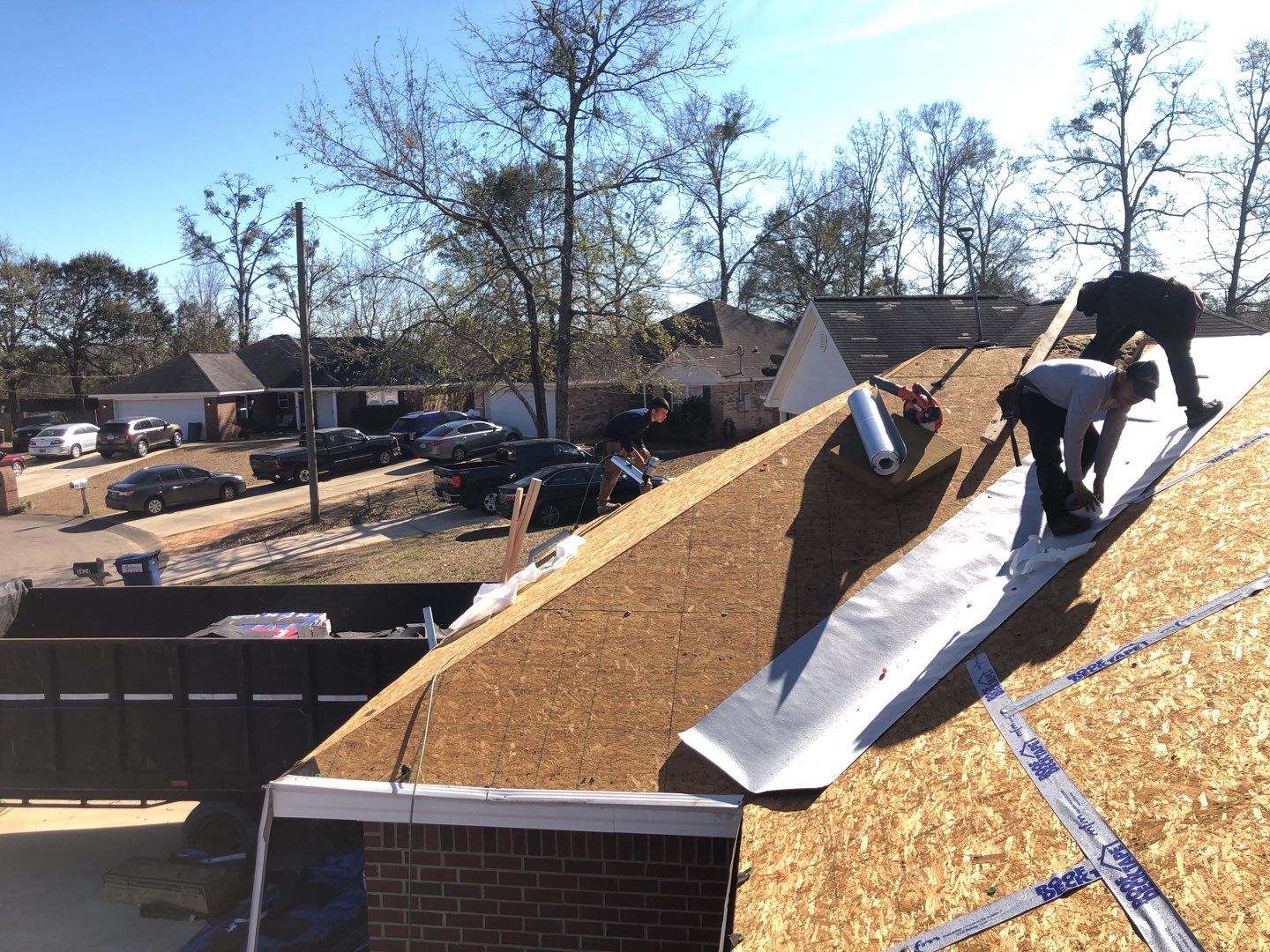 Residential Roofing Installation using Roof Replacement by American Roofing & Construction LLC