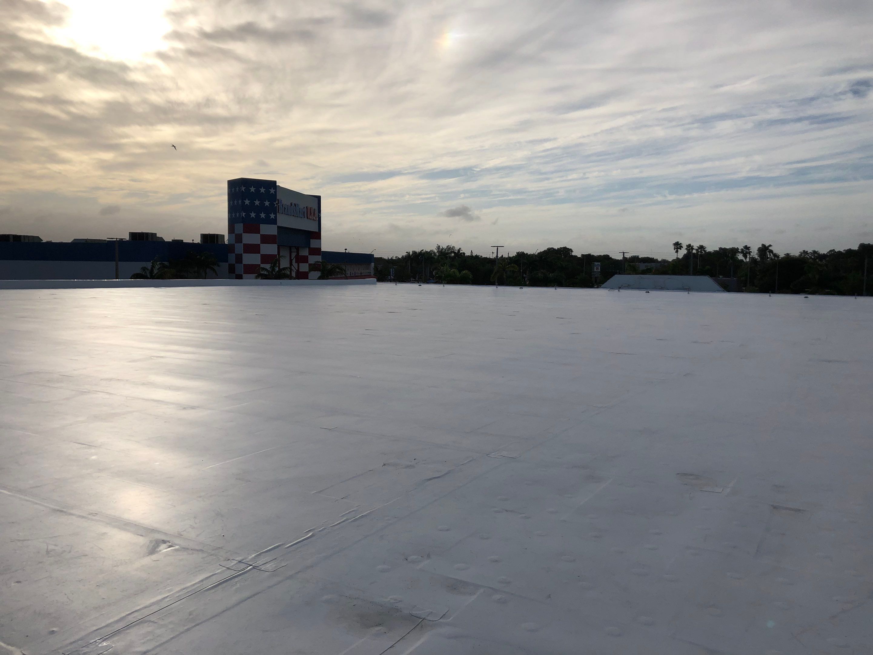 Commercial Re-Roof using GAF TPO by First Due Roofing