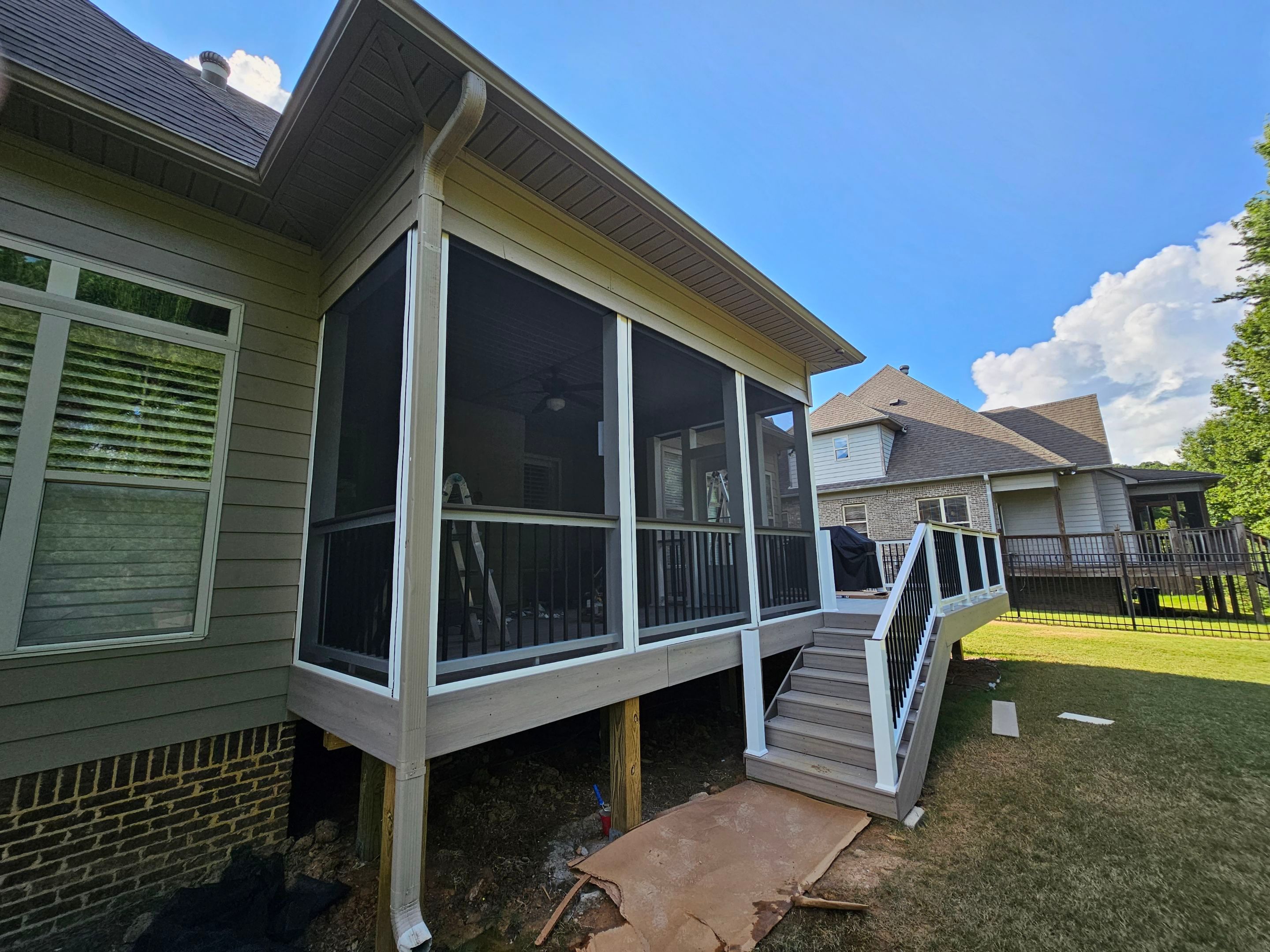 Tiffany Estates - Composite Deck Installation  by Pillar and Pine