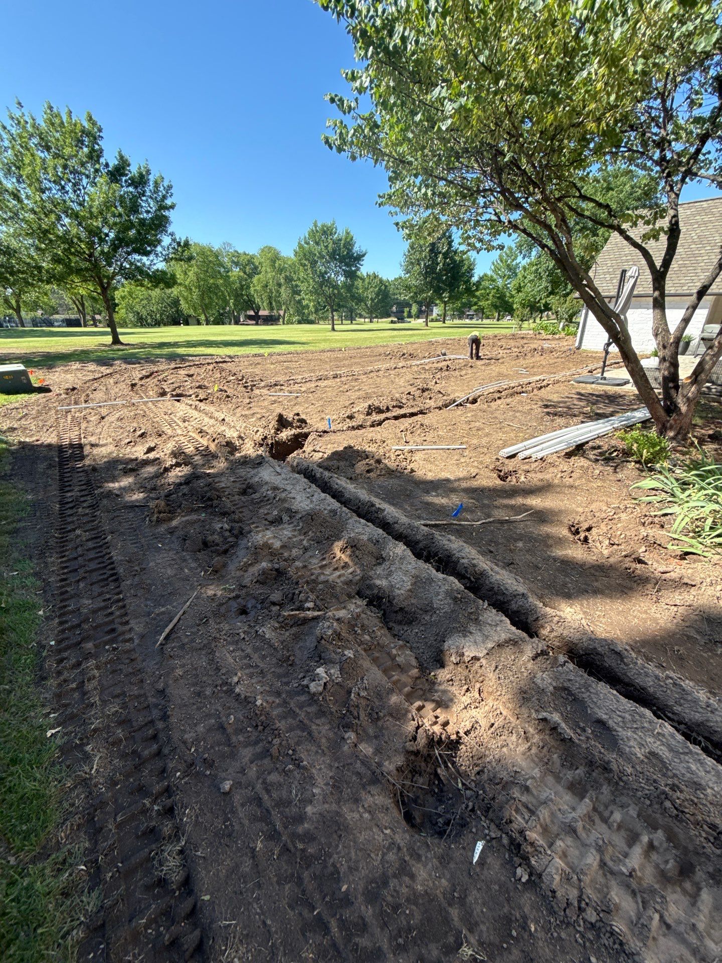 Project in Broken Arrow by Greenscapes Outdoor