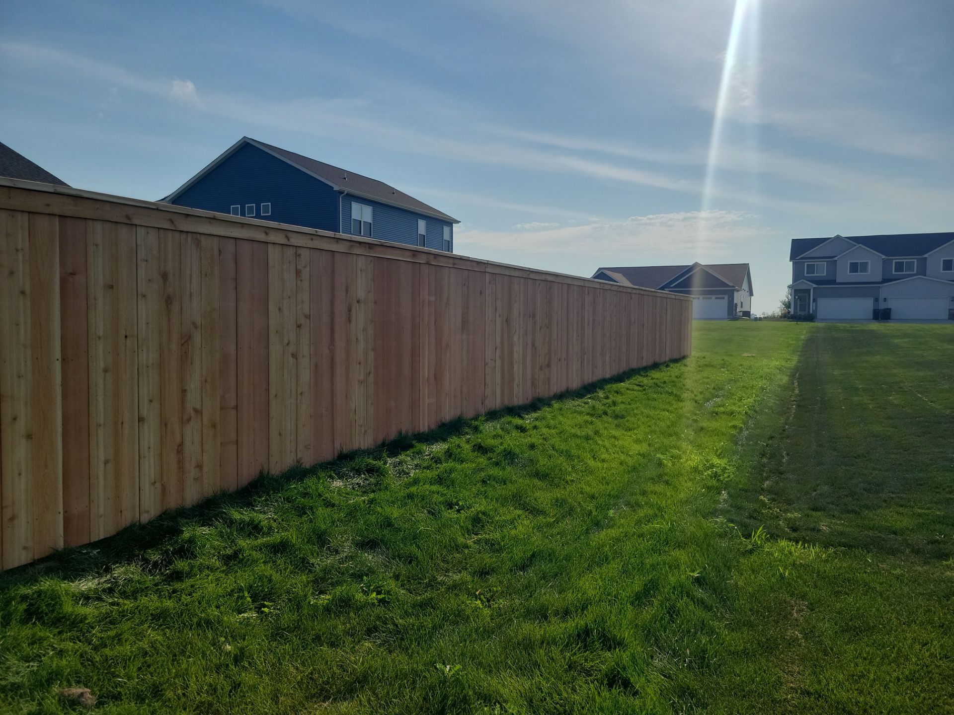 Project in Cedar Falls by Perfect Picket Fence and Stain