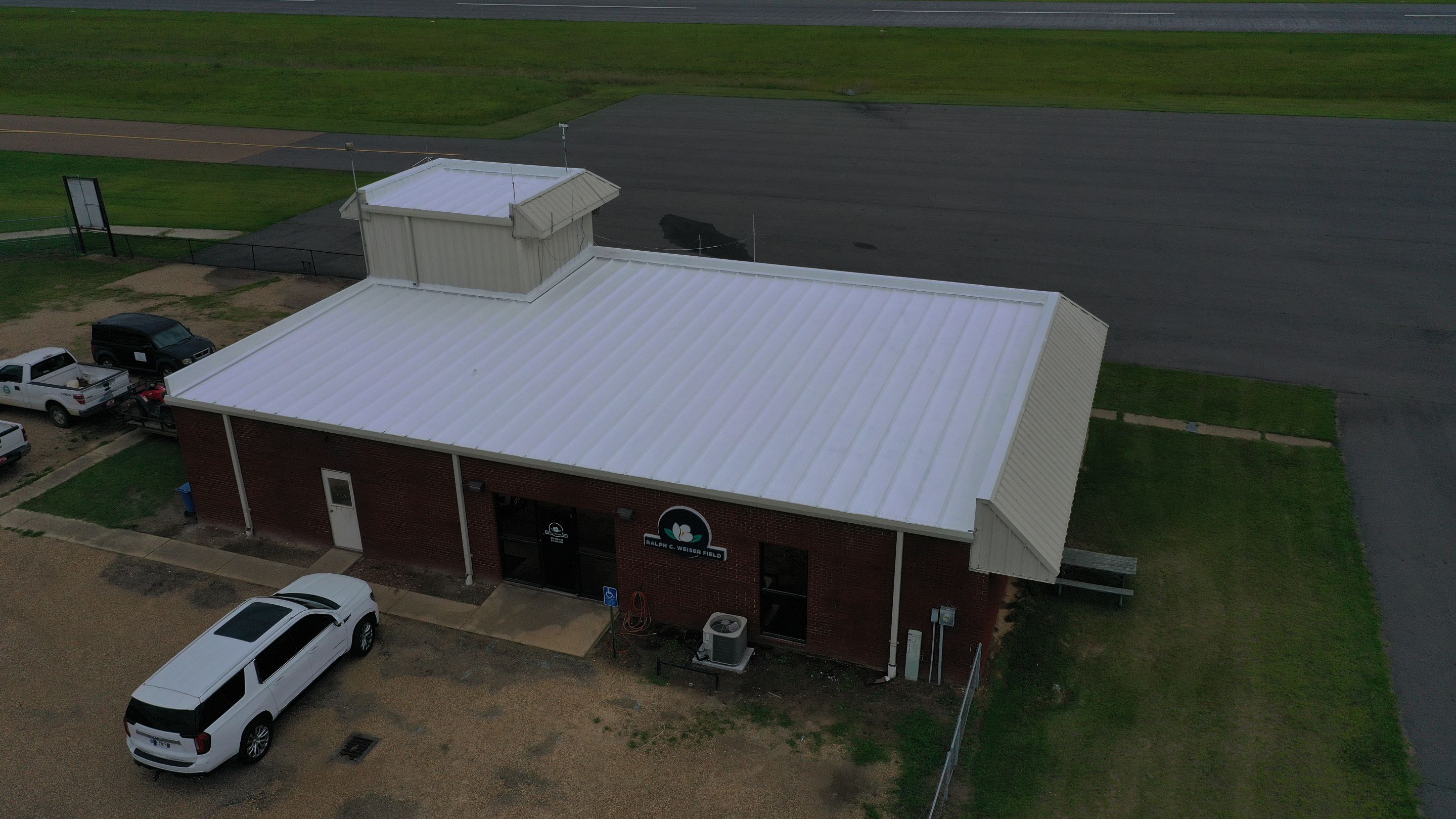 Magnolia Airport Terminal by Hostetler Roofing
