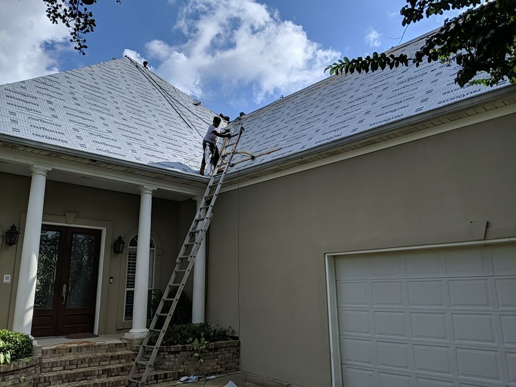 Residential Roofing Repair using Roof Replacement by American Roofing & Construction LLC