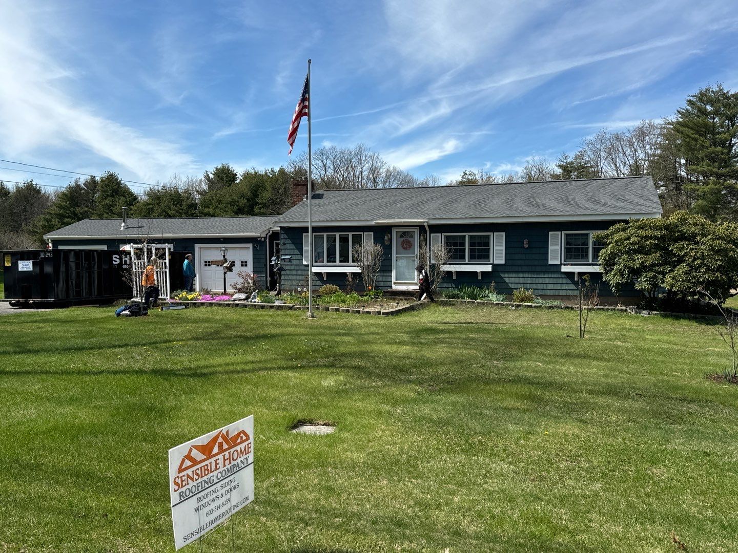 Two-Layer Roof Replacement & Home Upgrade   by Sensible Home Solutions